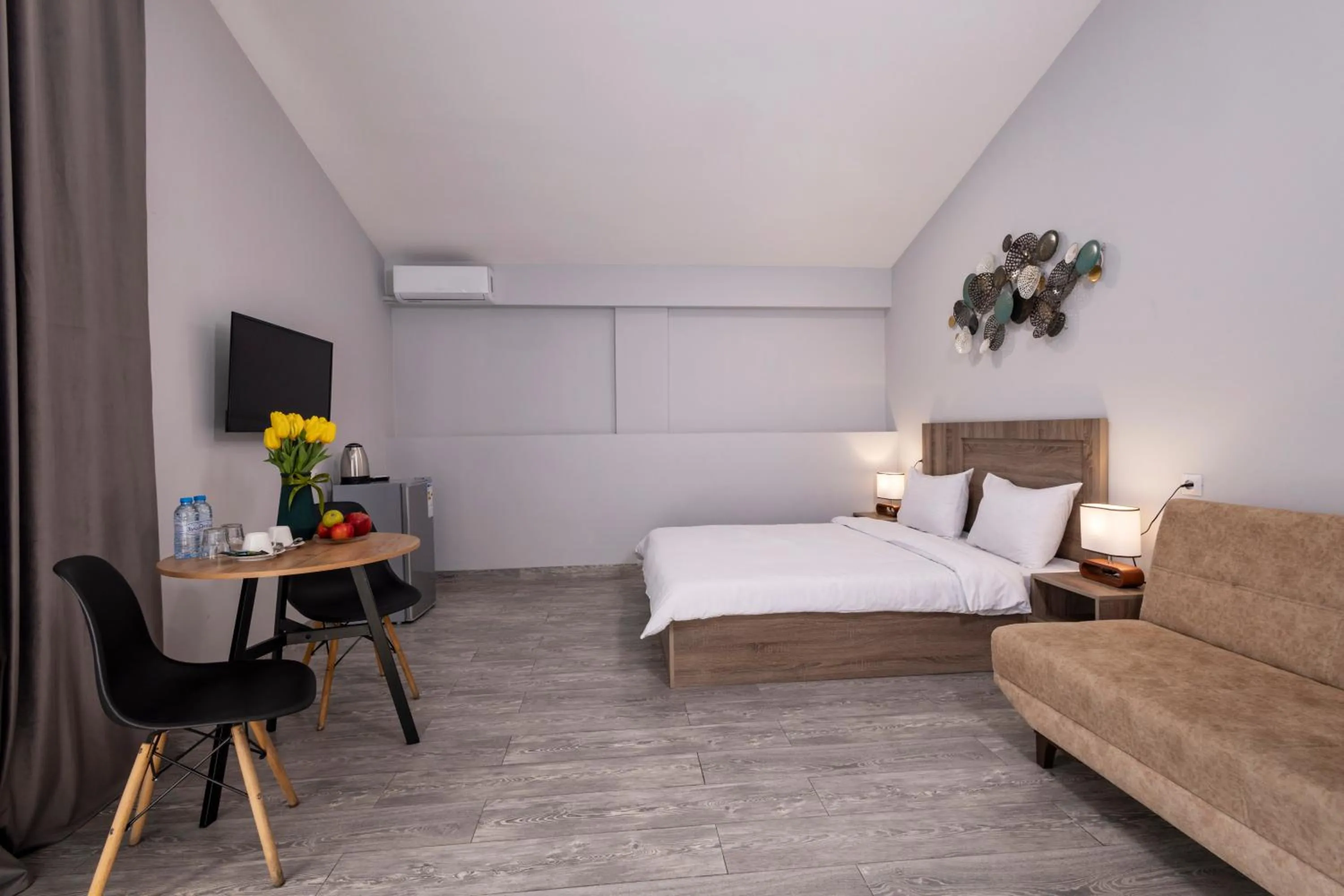 Bed in Horizon Hotel, Yerevan