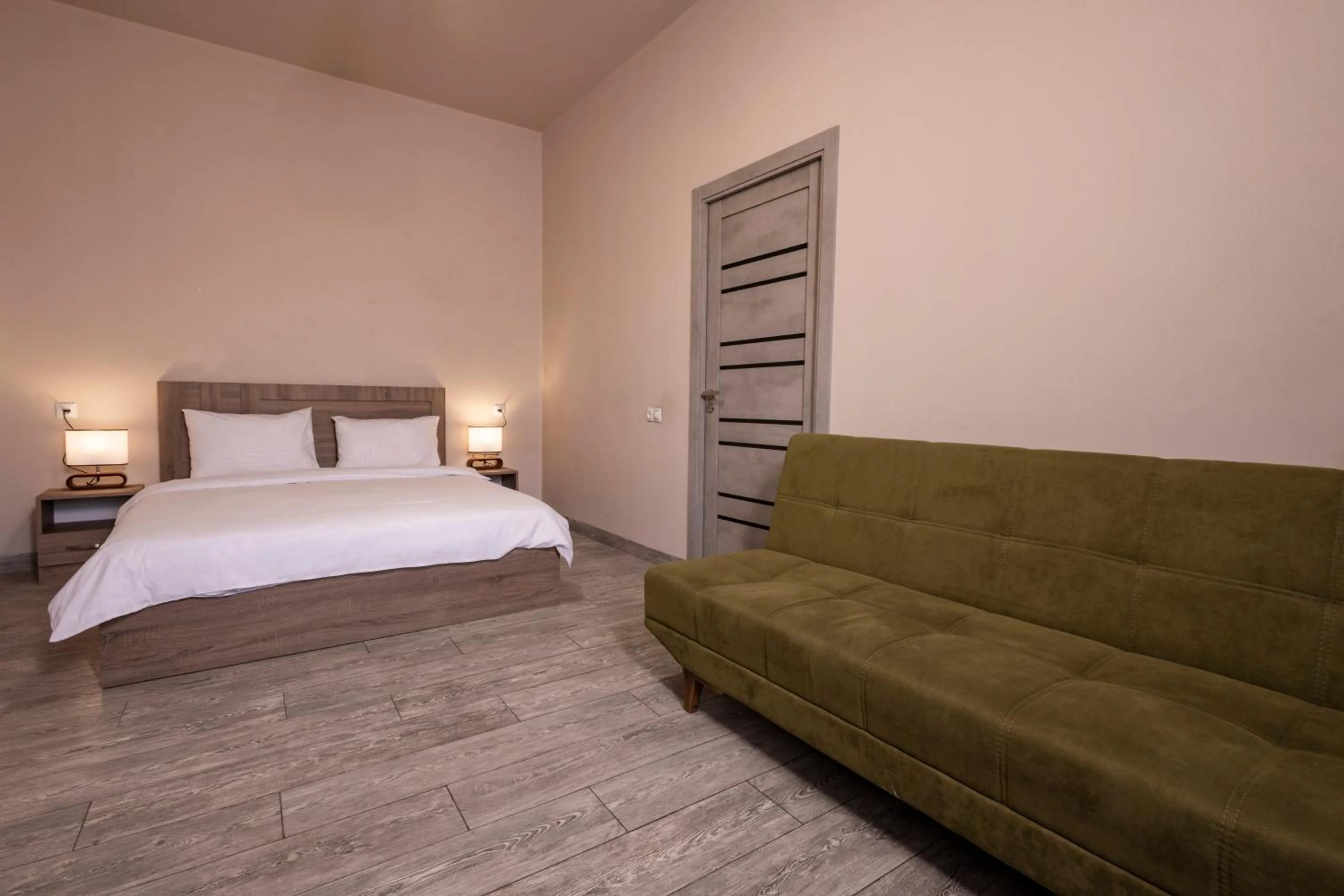 Bed in Horizon Hotel, Yerevan