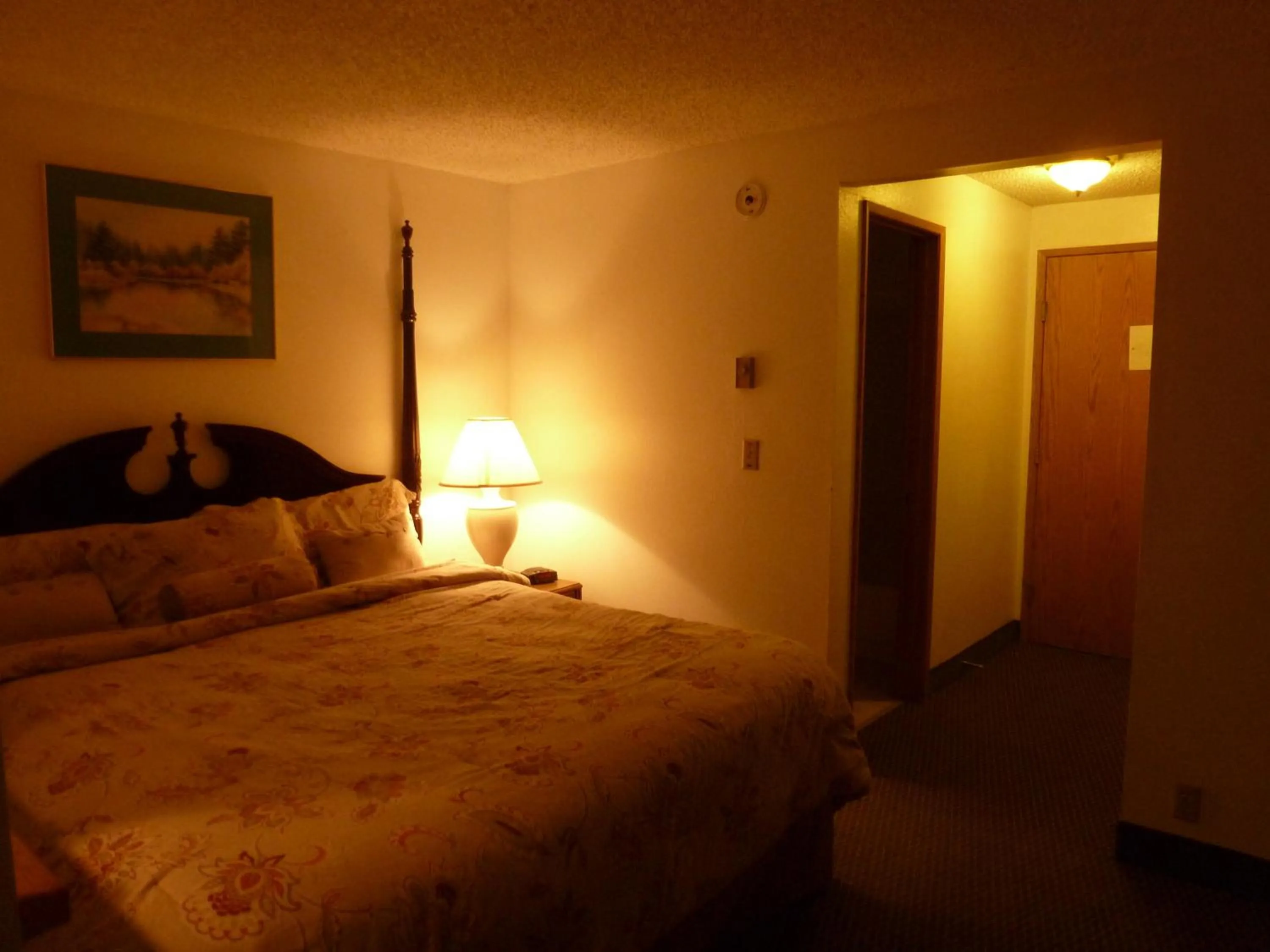 Bed in Sunshine Motel II