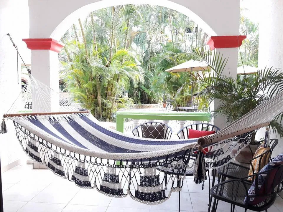 Patio in Hotel Ciudad Blanca