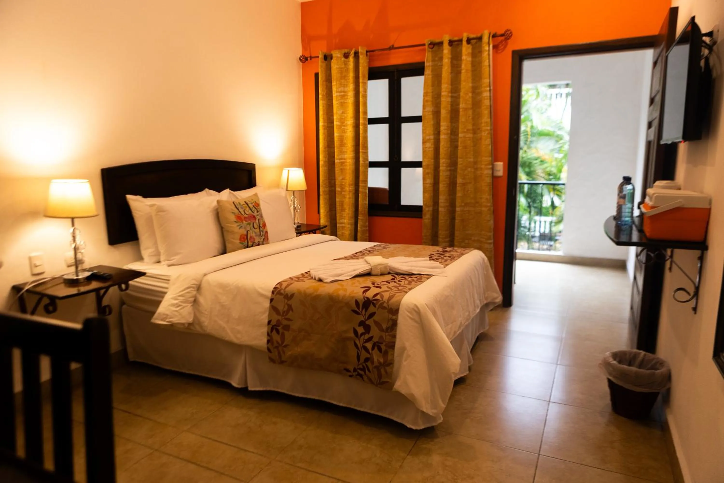 Bed in Hotel Ciudad Blanca