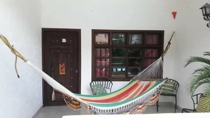 Patio in Hotel Ciudad Blanca