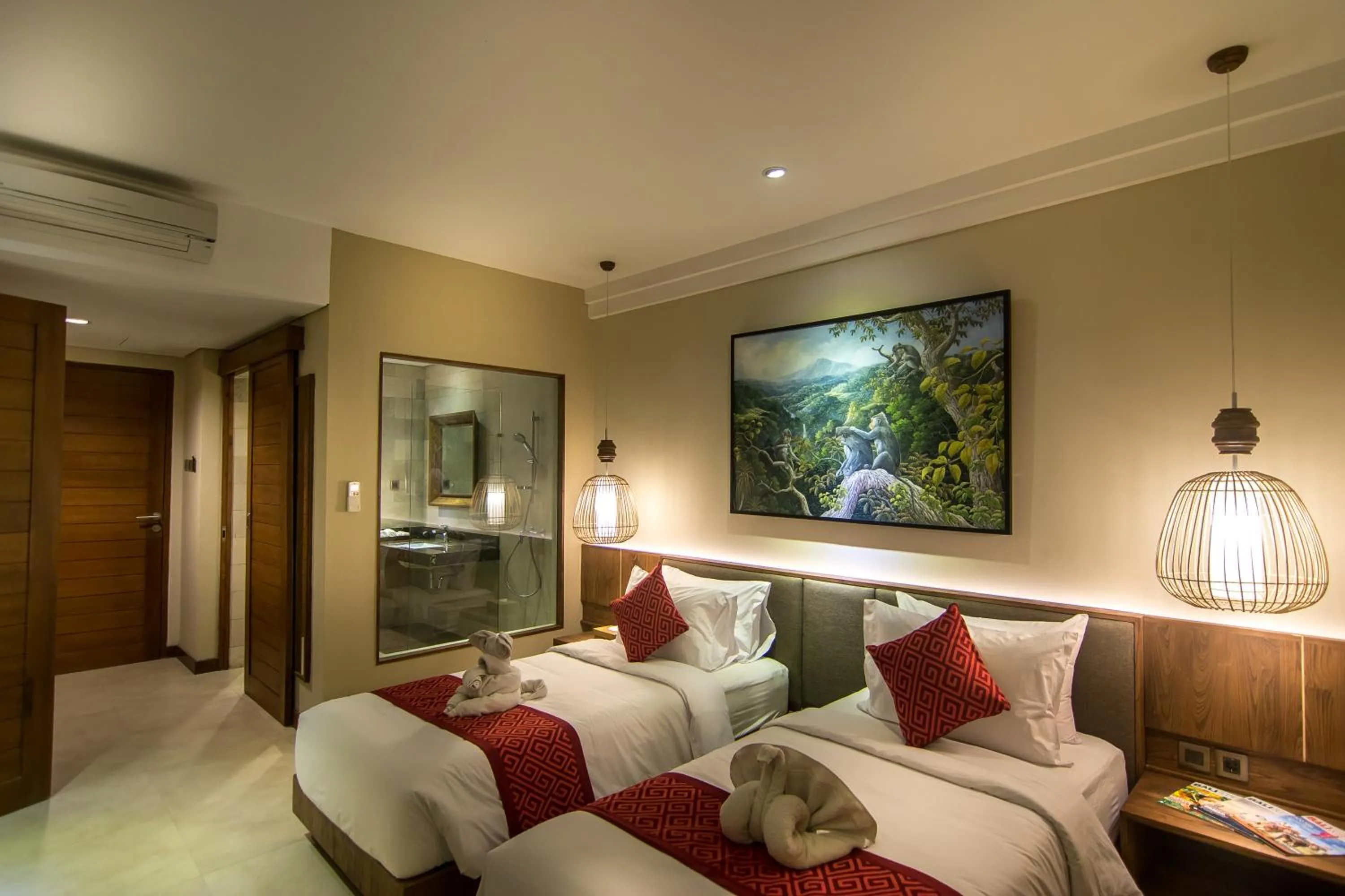 Bedroom, Bed in Anumana Ubud Hotel