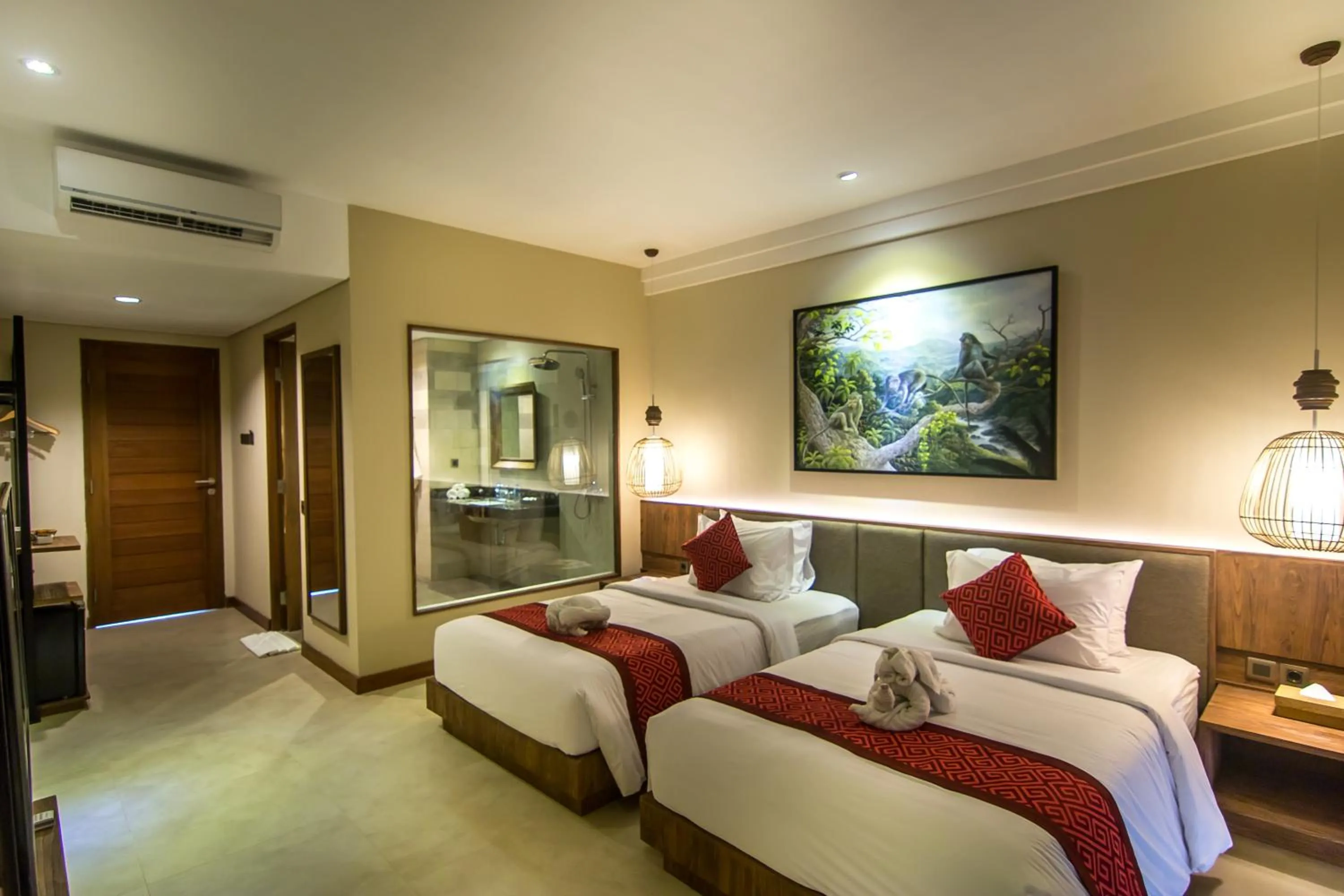 Bedroom, Bed in Anumana Ubud Hotel