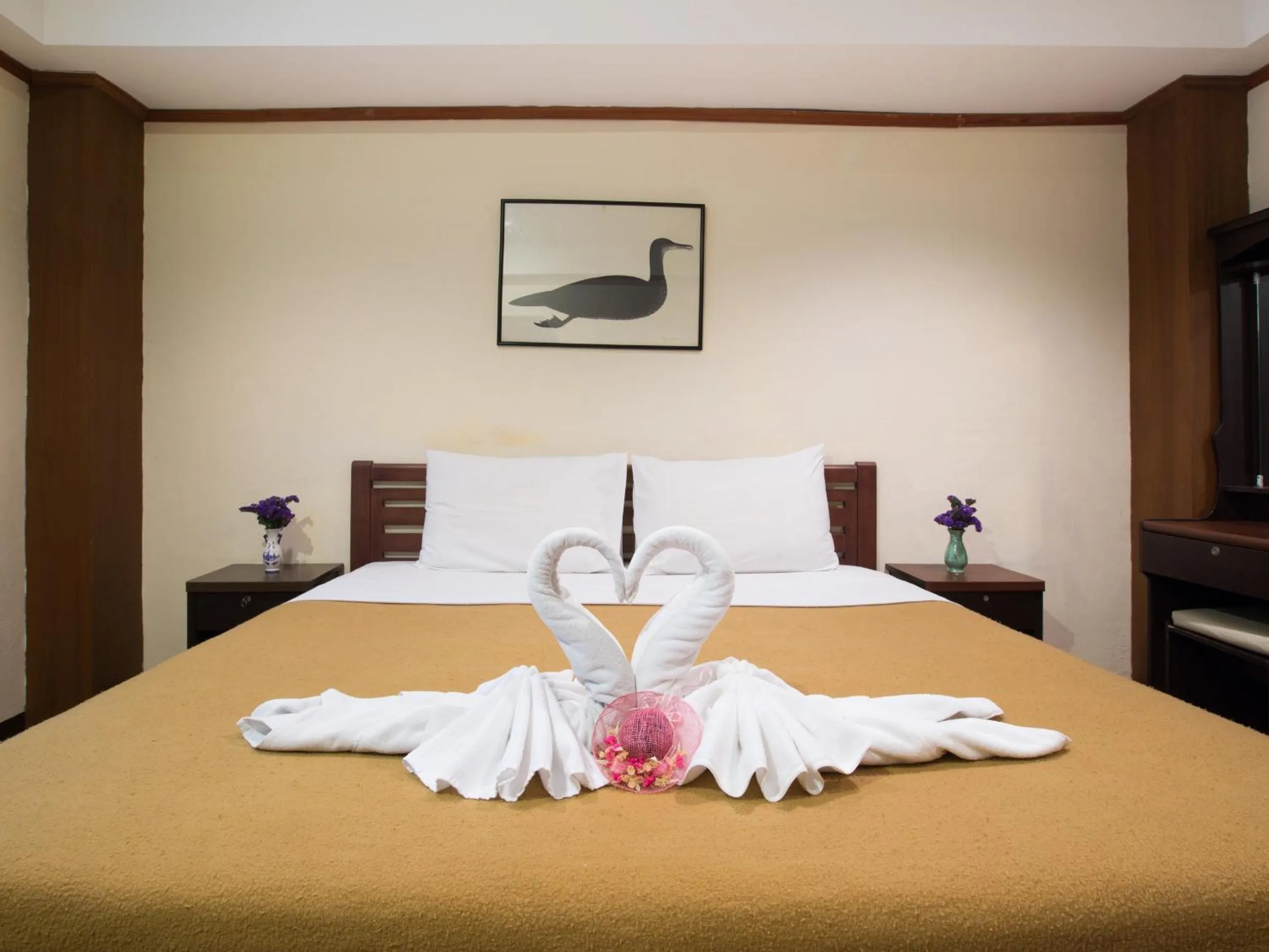 Bed in Stefan's Guesthouse