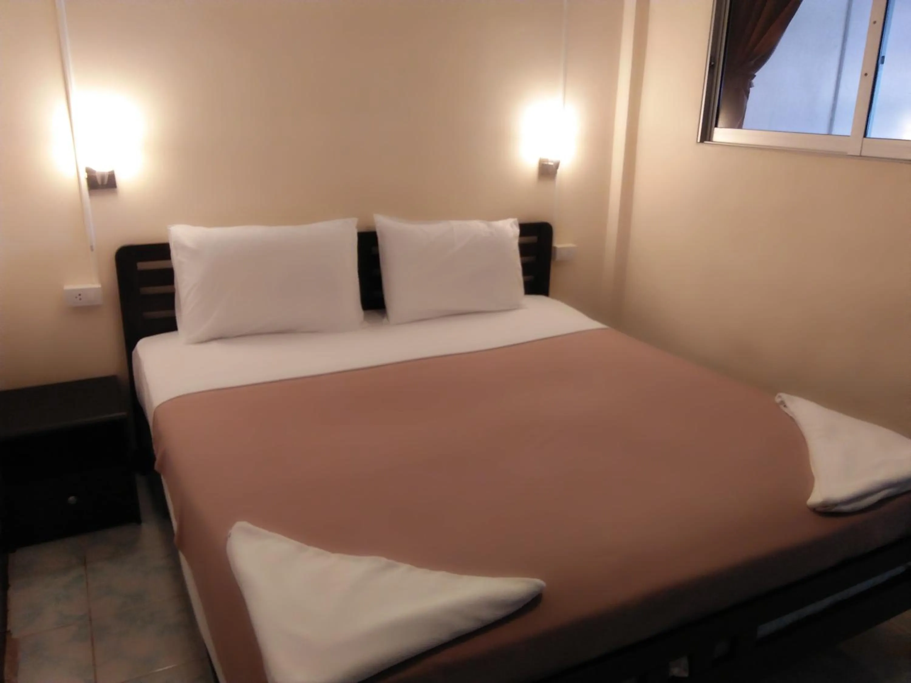 Bed in Stefan's Guesthouse