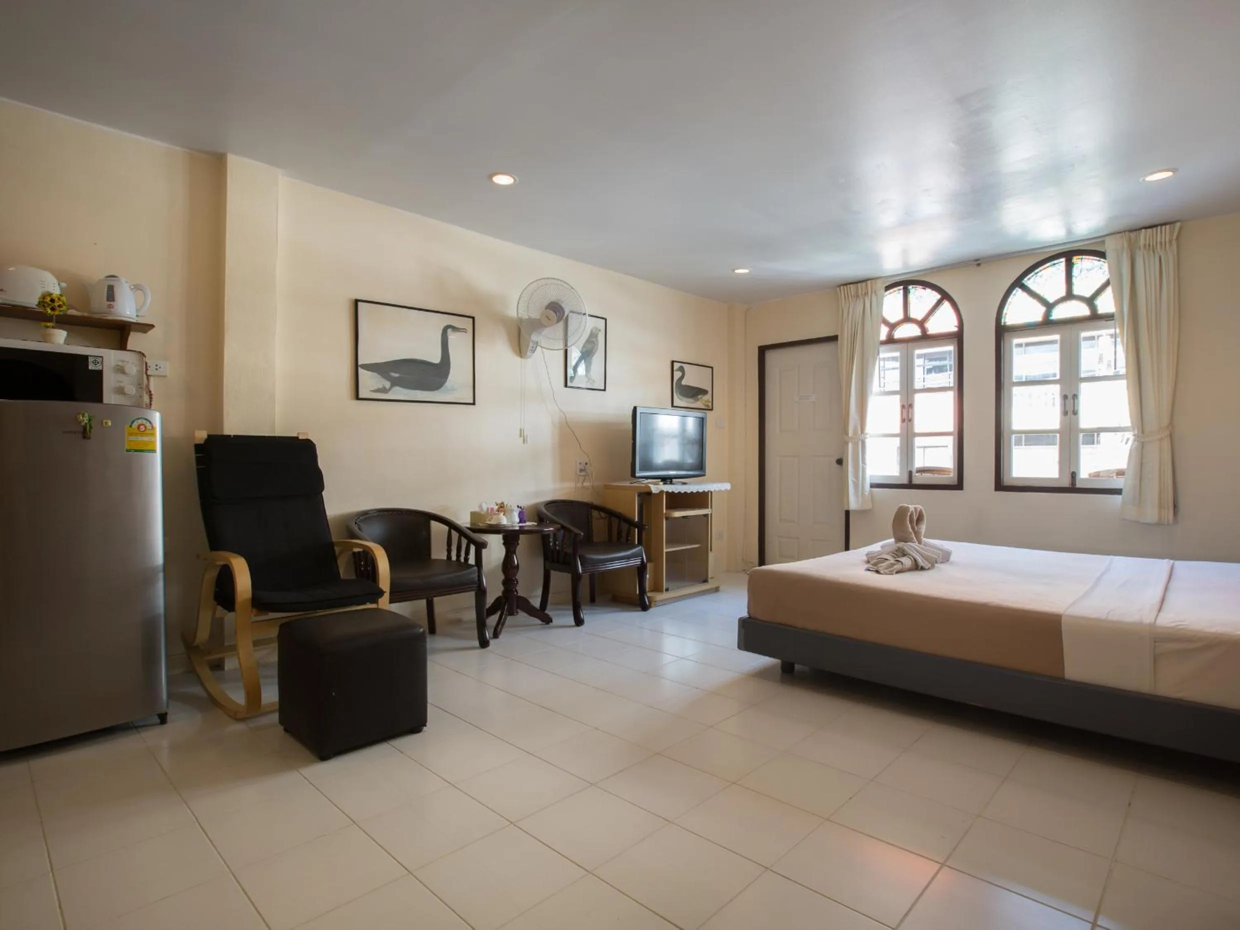 TV and multimedia, Bed in Stefan's Guesthouse