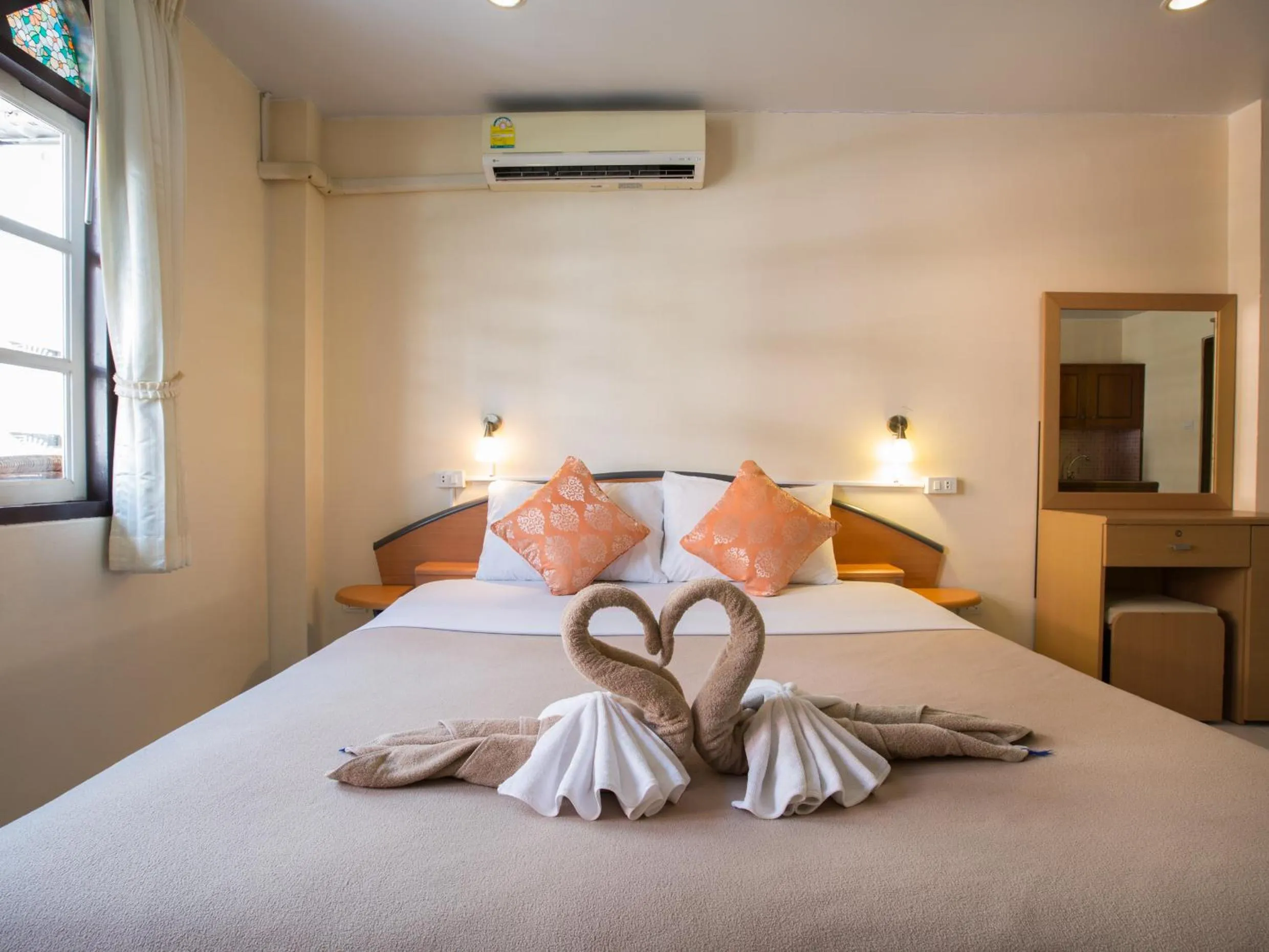 Bed in Stefan's Guesthouse