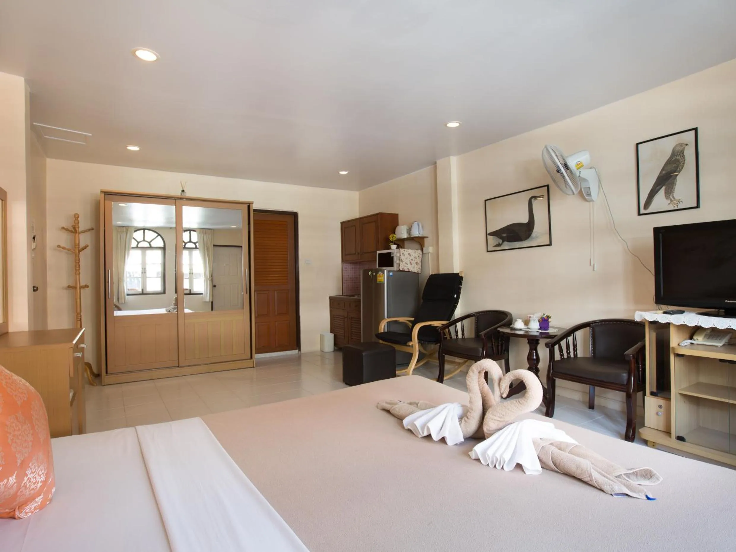 Bed in Stefan's Guesthouse