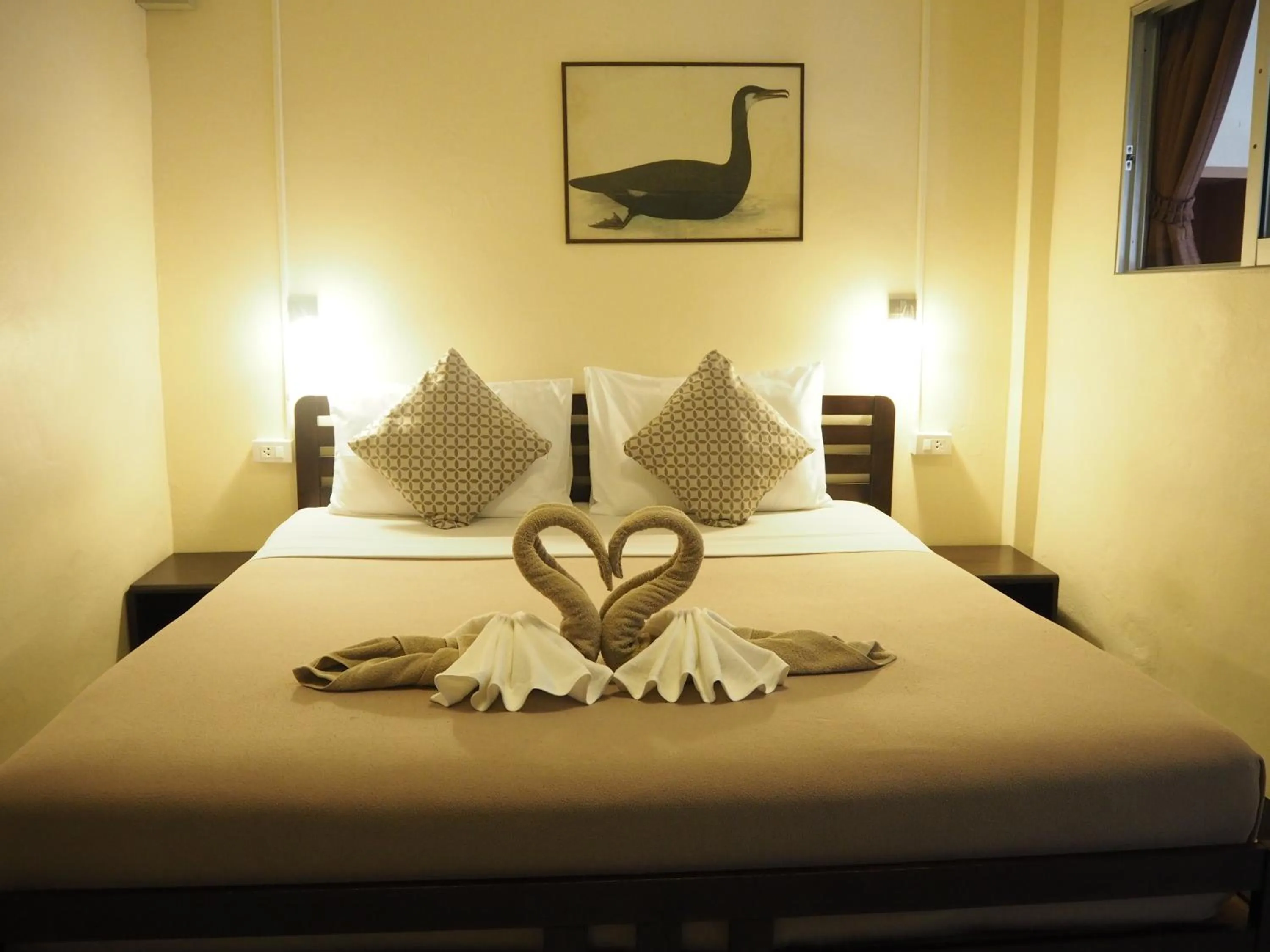 Bed in Stefan's Guesthouse