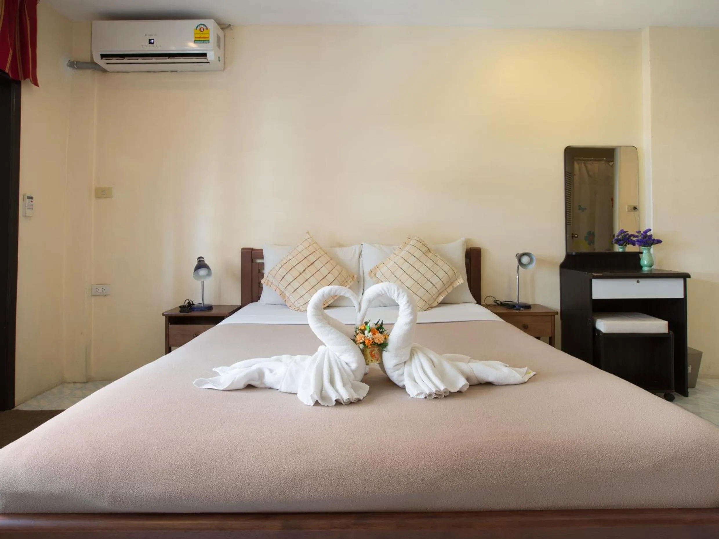 Bed in Stefan's Guesthouse