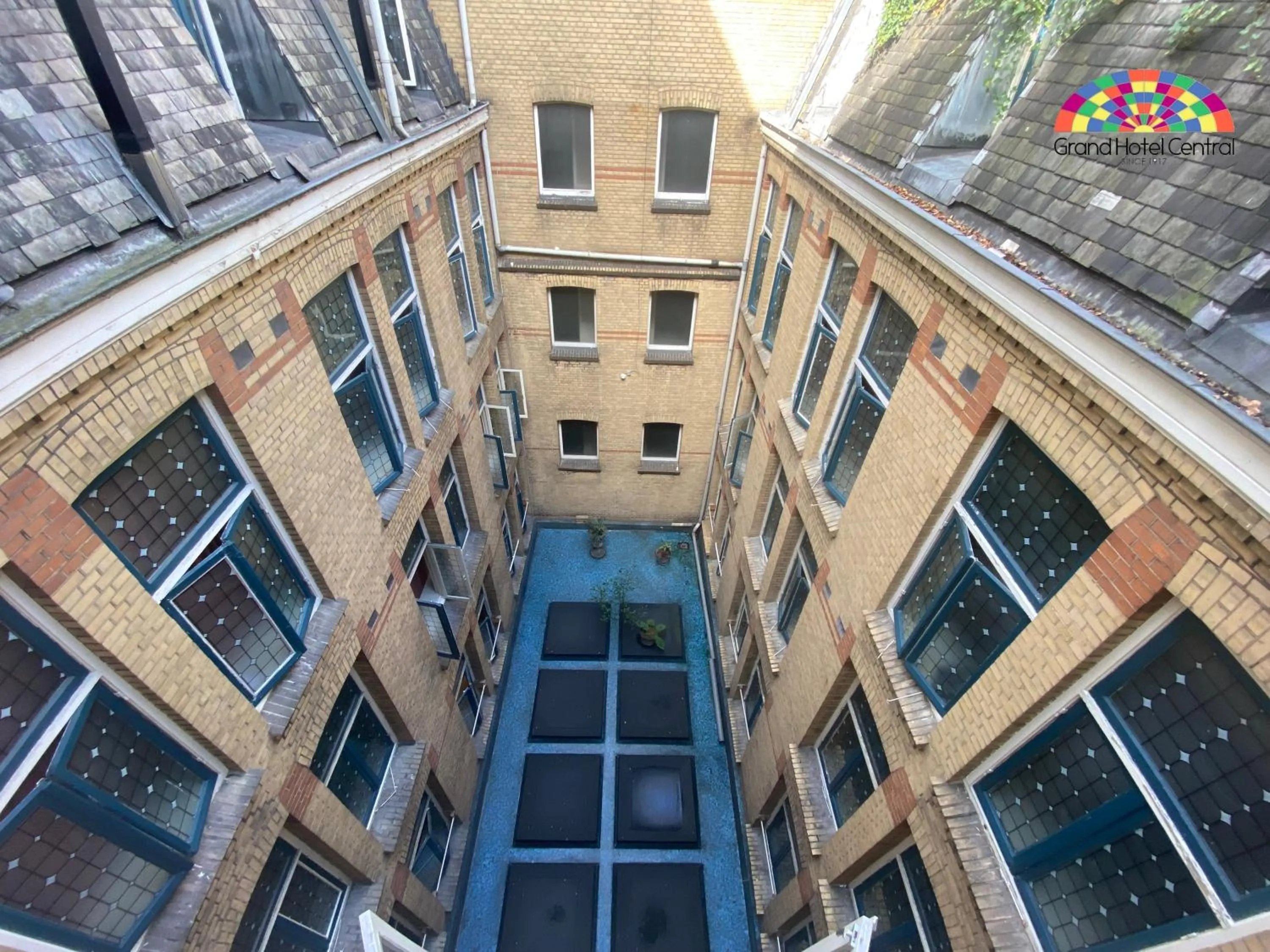 Patio in Grand Hotel Central