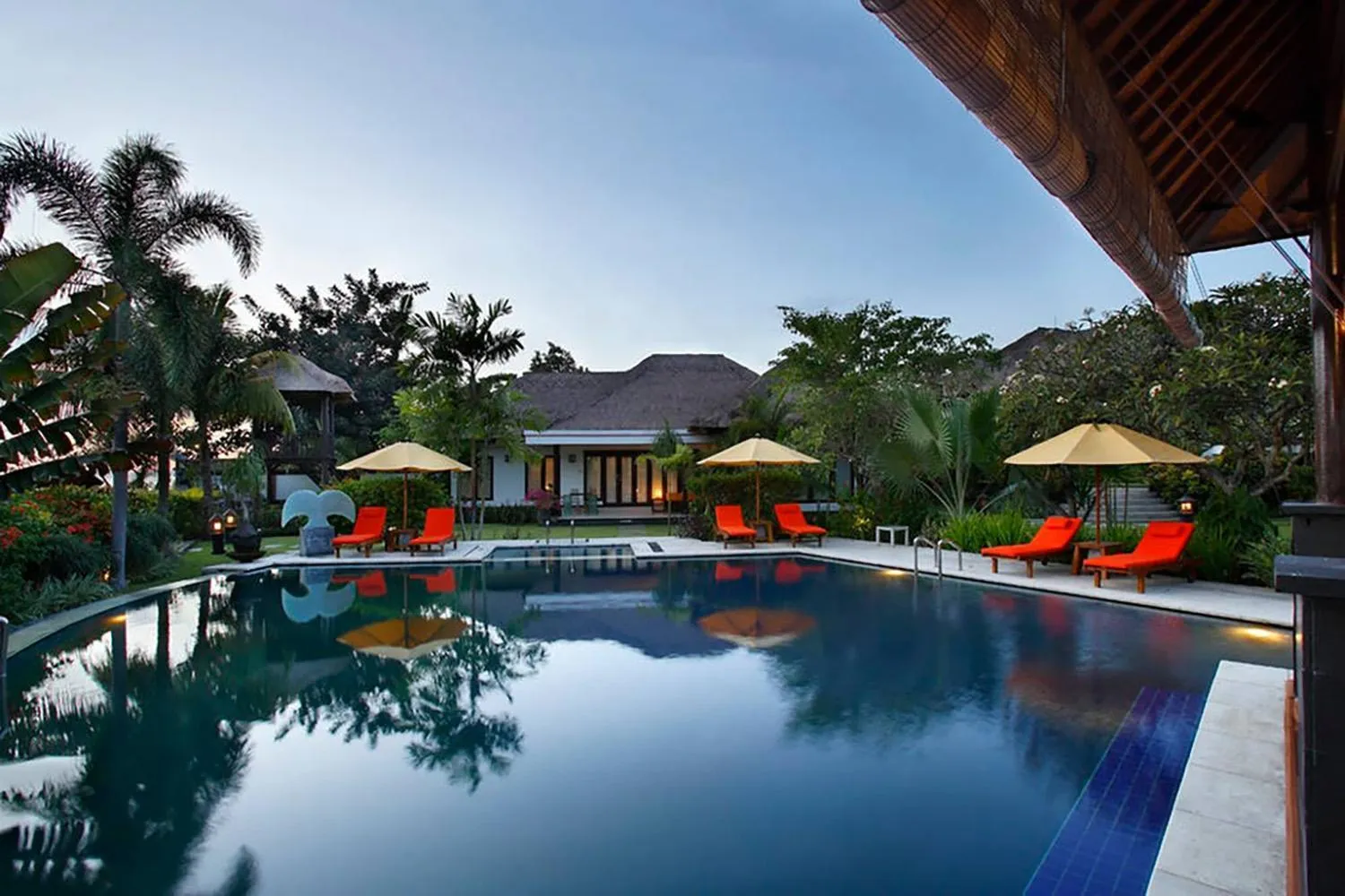 Swimming pool in Villa L'Orange Bali