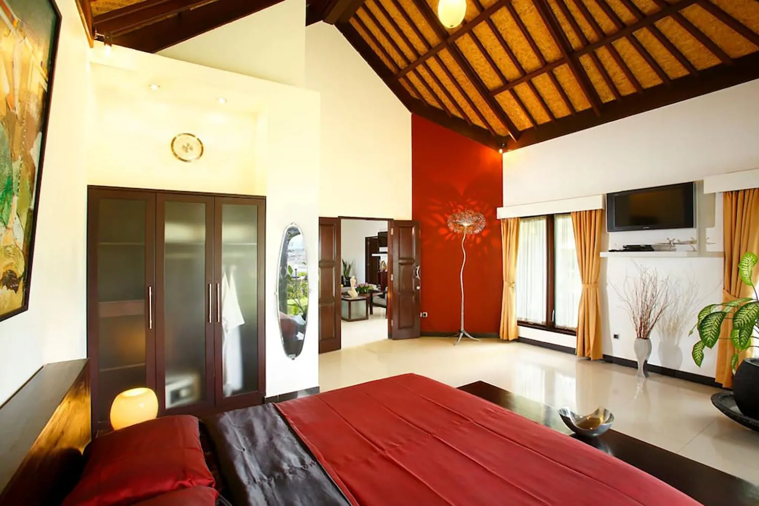 Bedroom, Bed in Villa L'Orange Bali