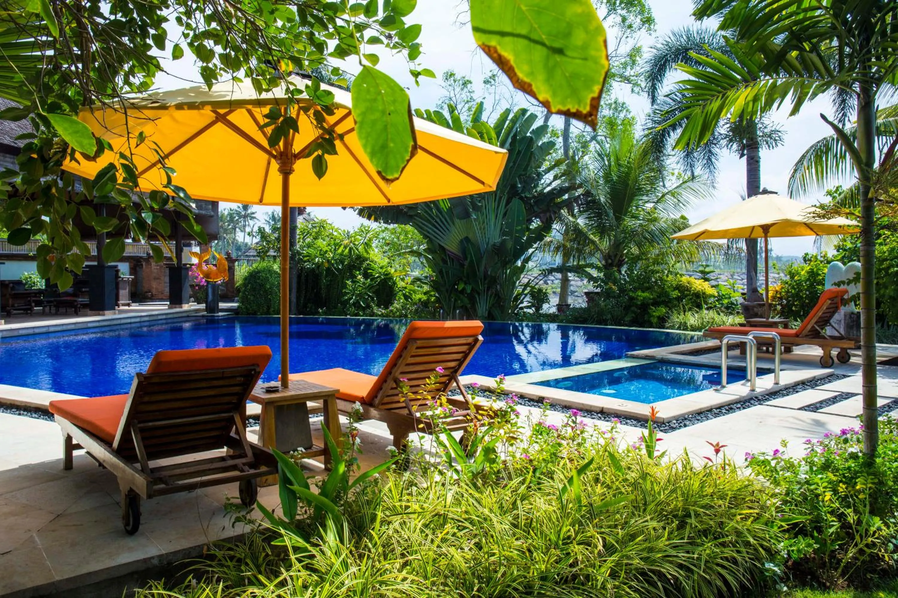 Swimming pool in Villa L'Orange Bali