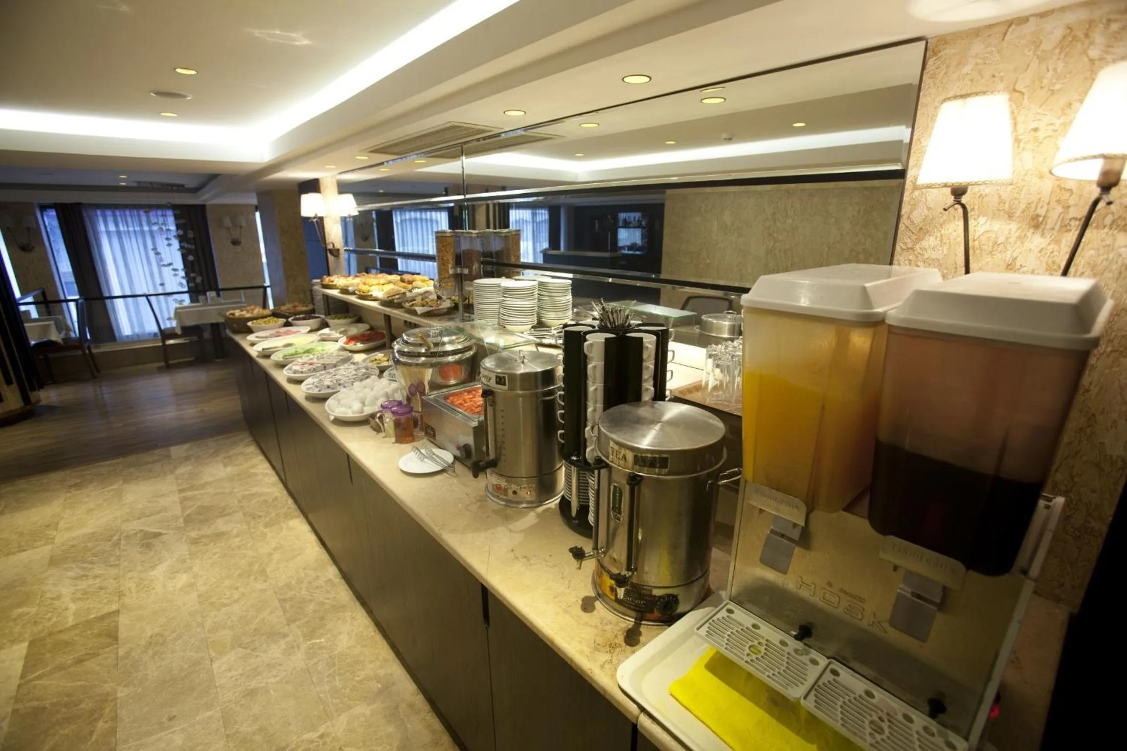 Food and drinks in Grand Laleli Hotel