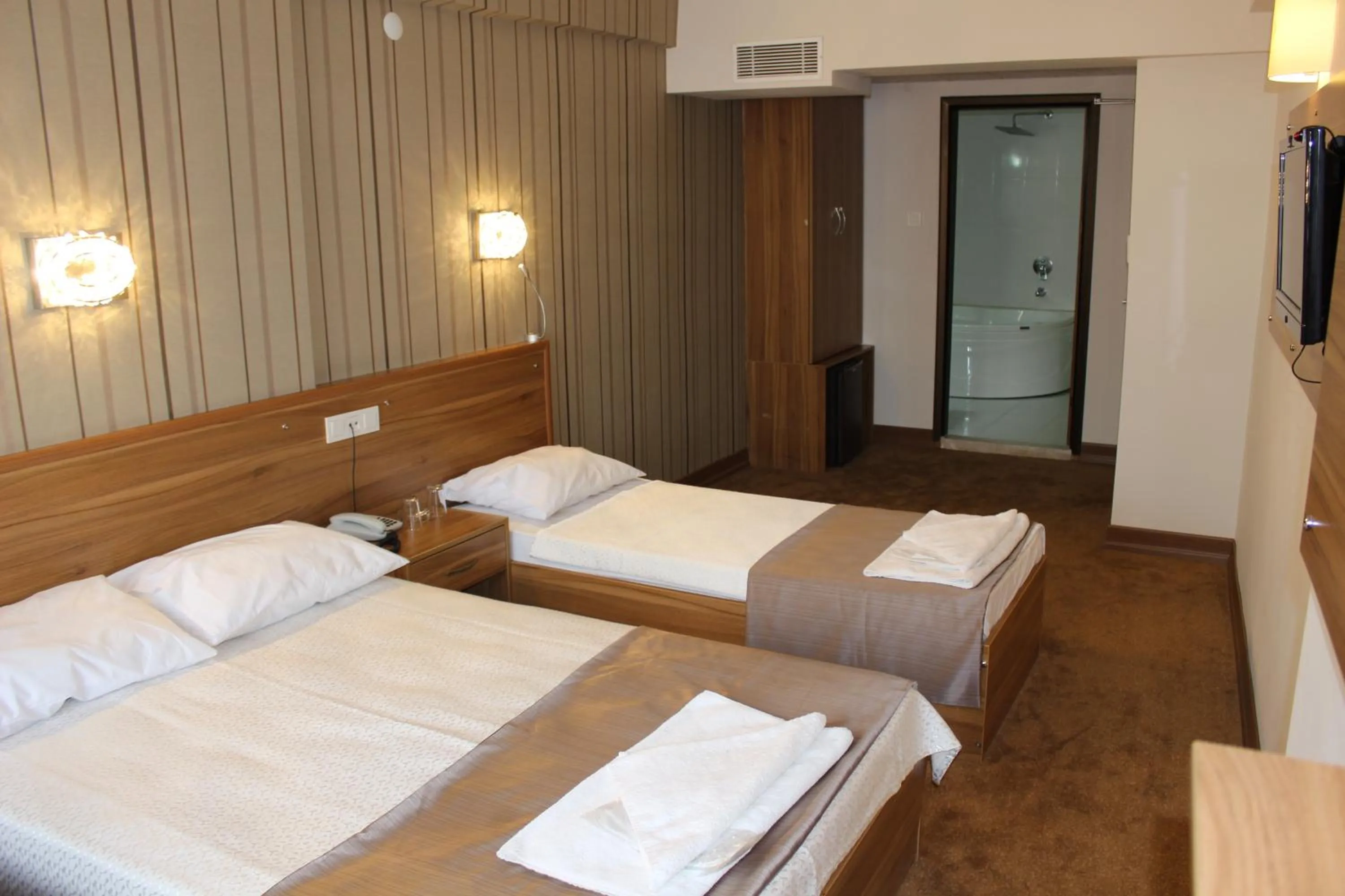 Bed in Grand Laleli Hotel