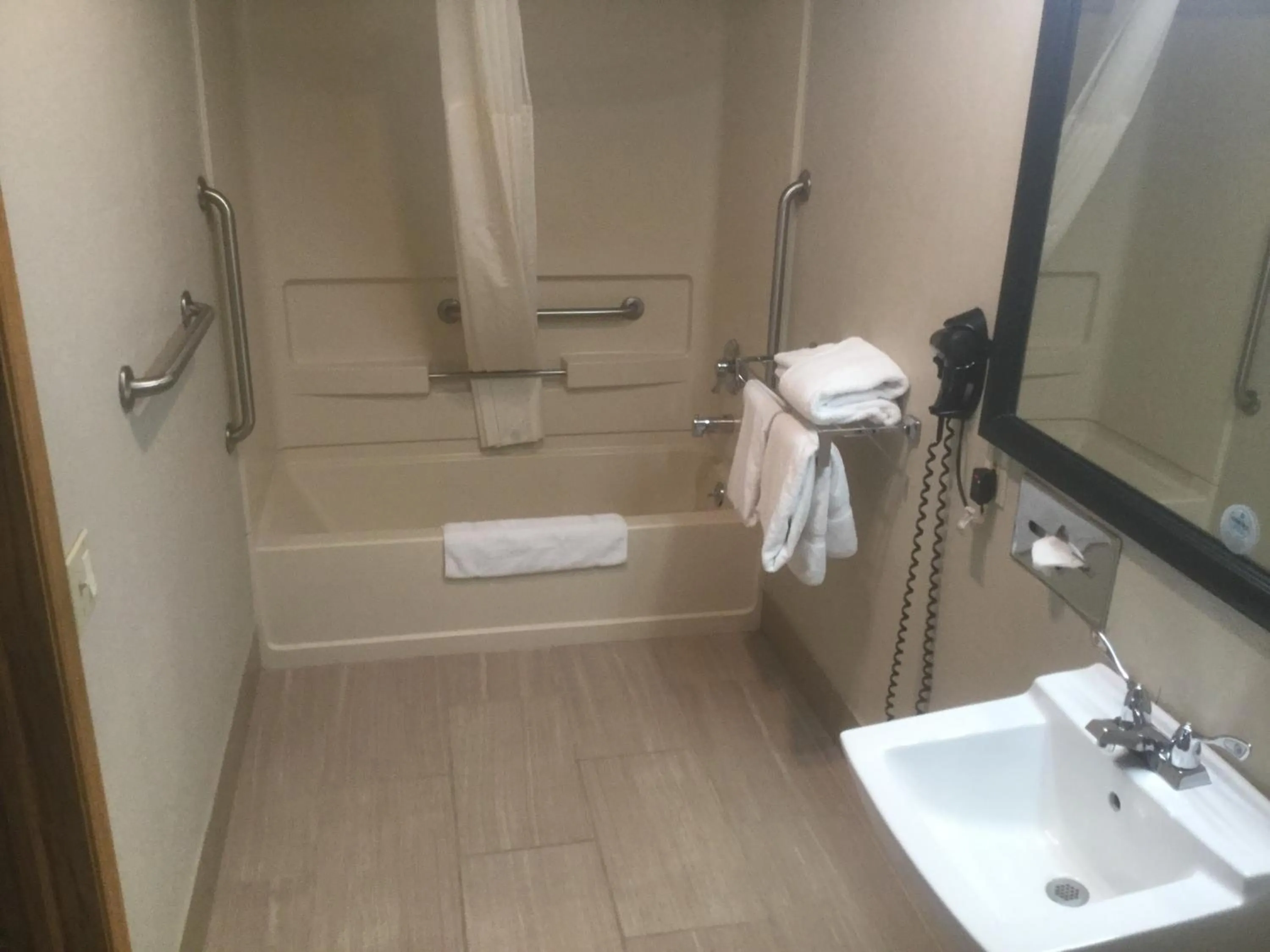 Bathroom in Baymont by Wyndham Cortez