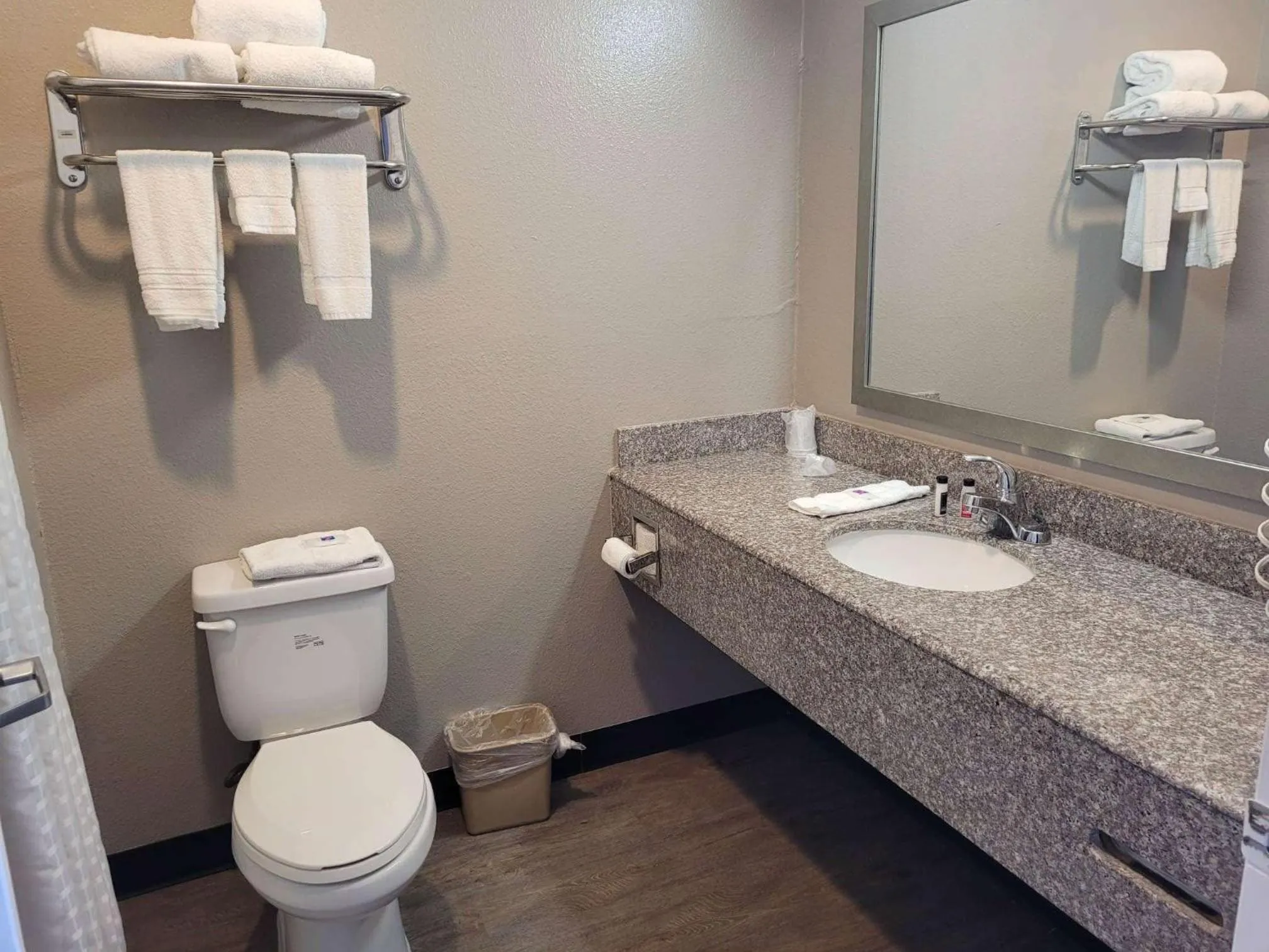 Bathroom in Studio 6 Gonzales, TX