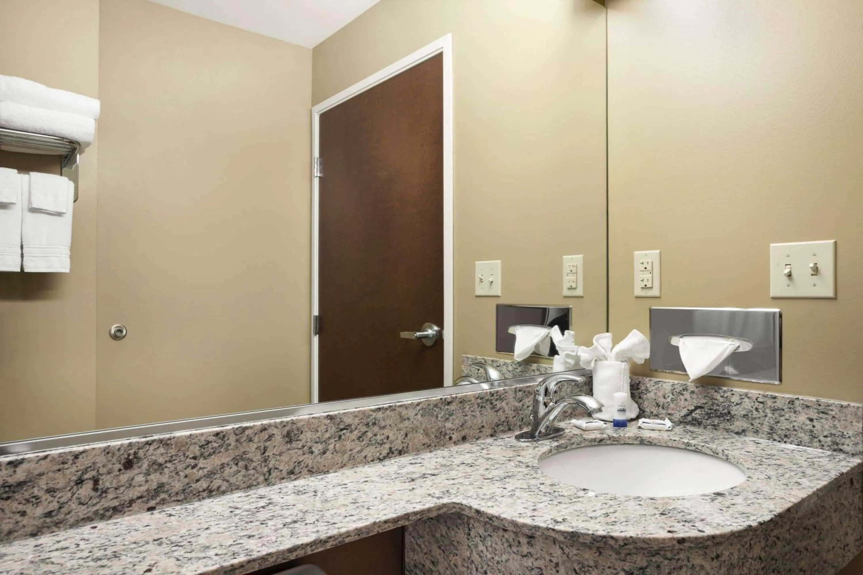 Bathroom in Microtel Inn & Suites by Wyndham Cambridge