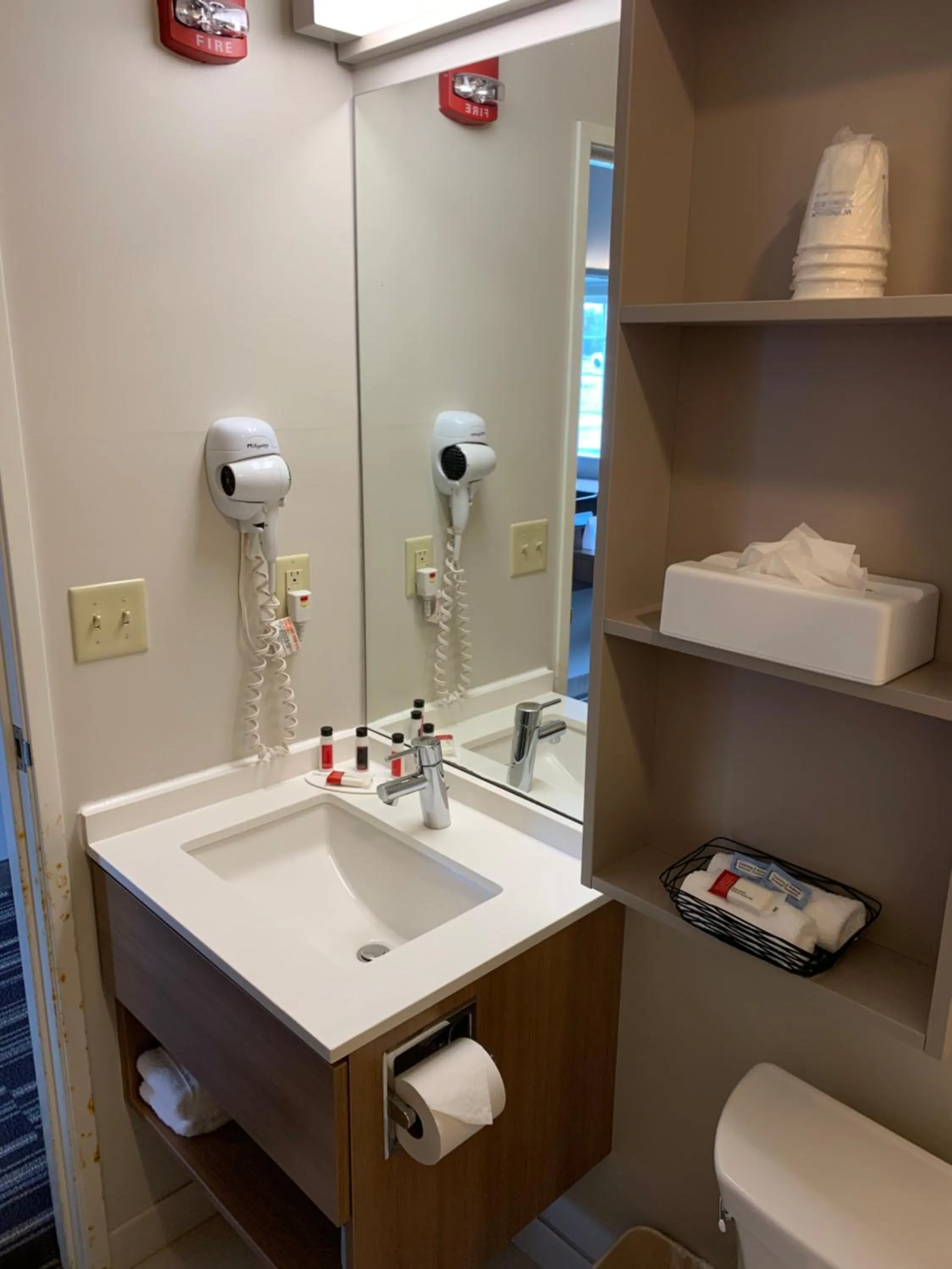 Bathroom in Microtel Inn & Suites by Wyndham Georgetown Delaware Beaches