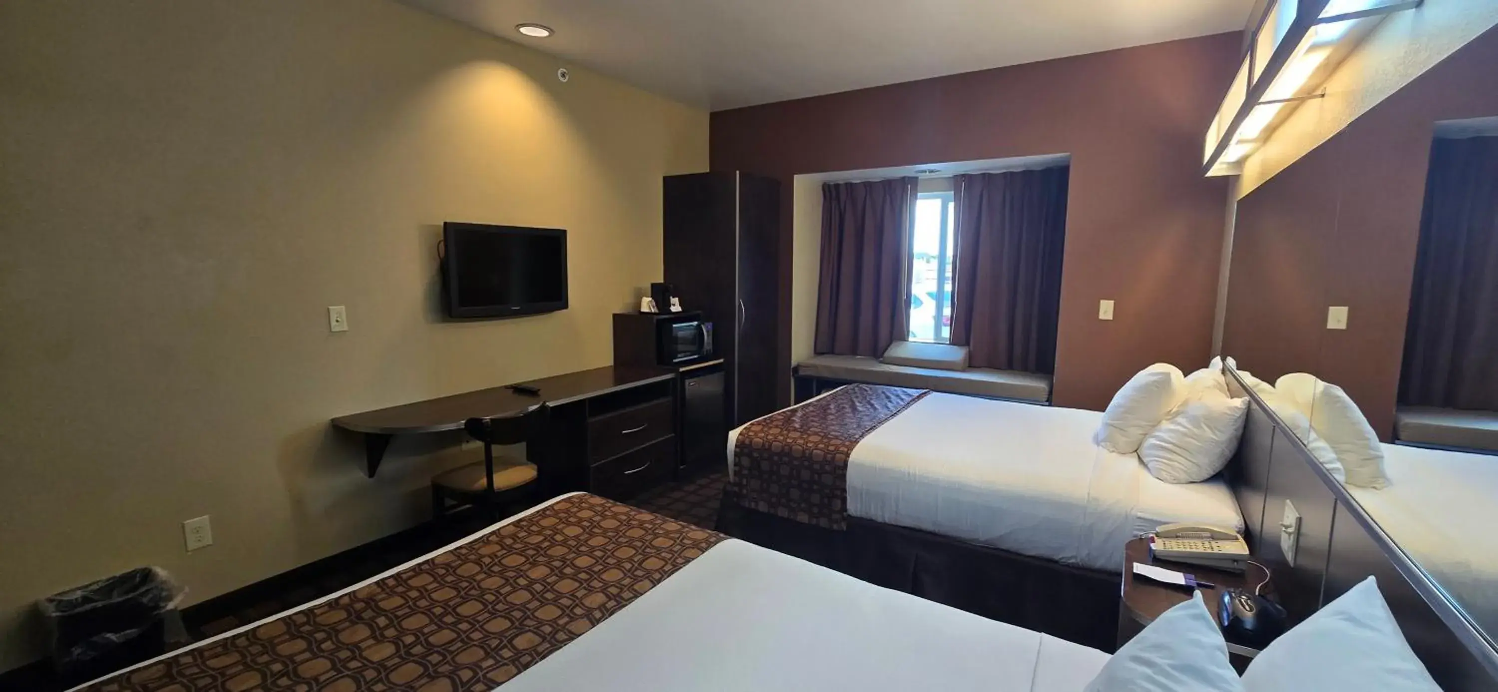 Queen Room with Two Queen Beds - Non-Smoking in Microtel Inn & Suites by Wyndham Odessa TX Queen Room with Two Queen Beds - Non-Smoking in Microtel Inn & Suites by Wyndham Odessa TX