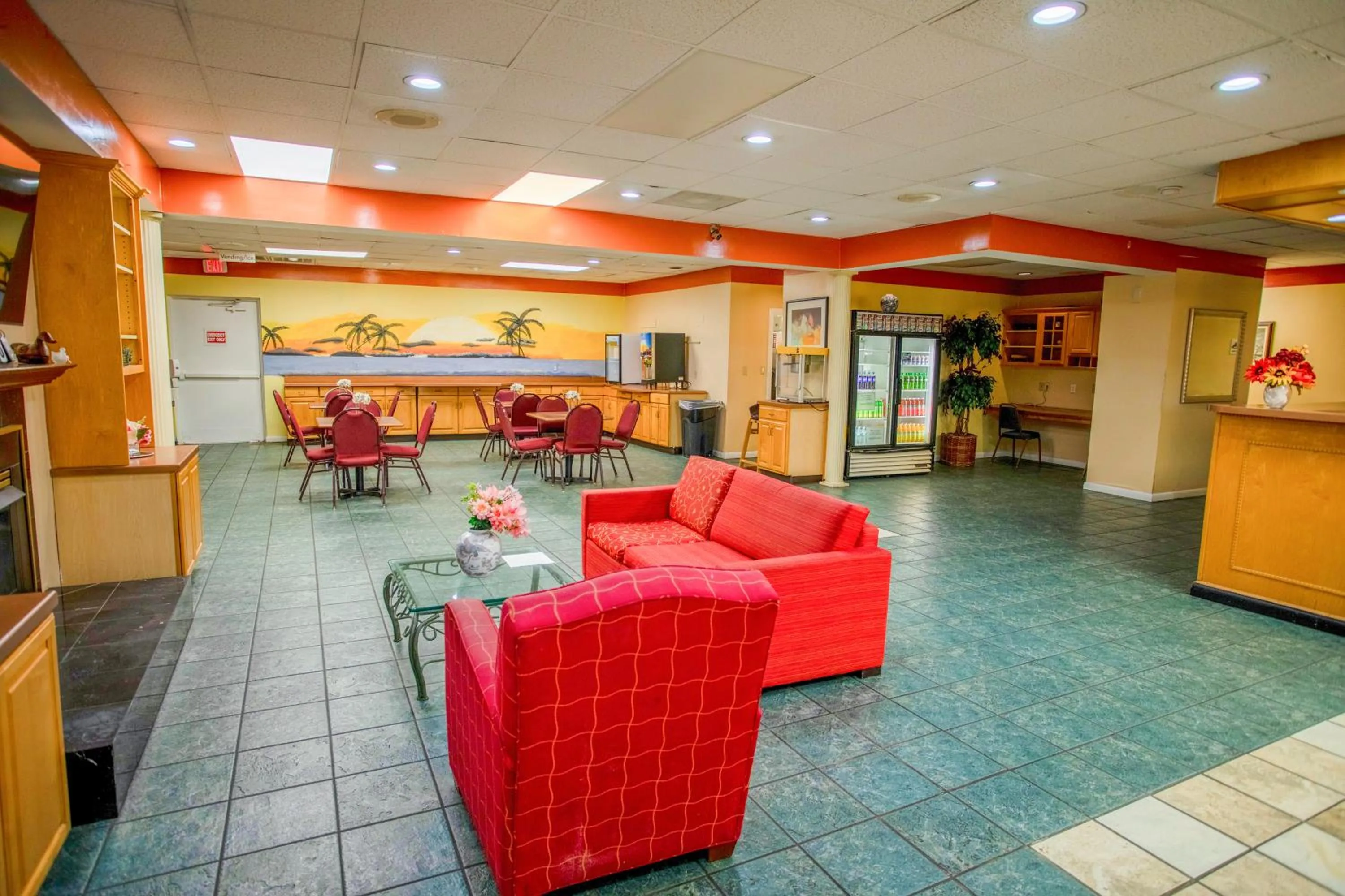 Lobby or reception in OYO hotel Greensboro east I 40