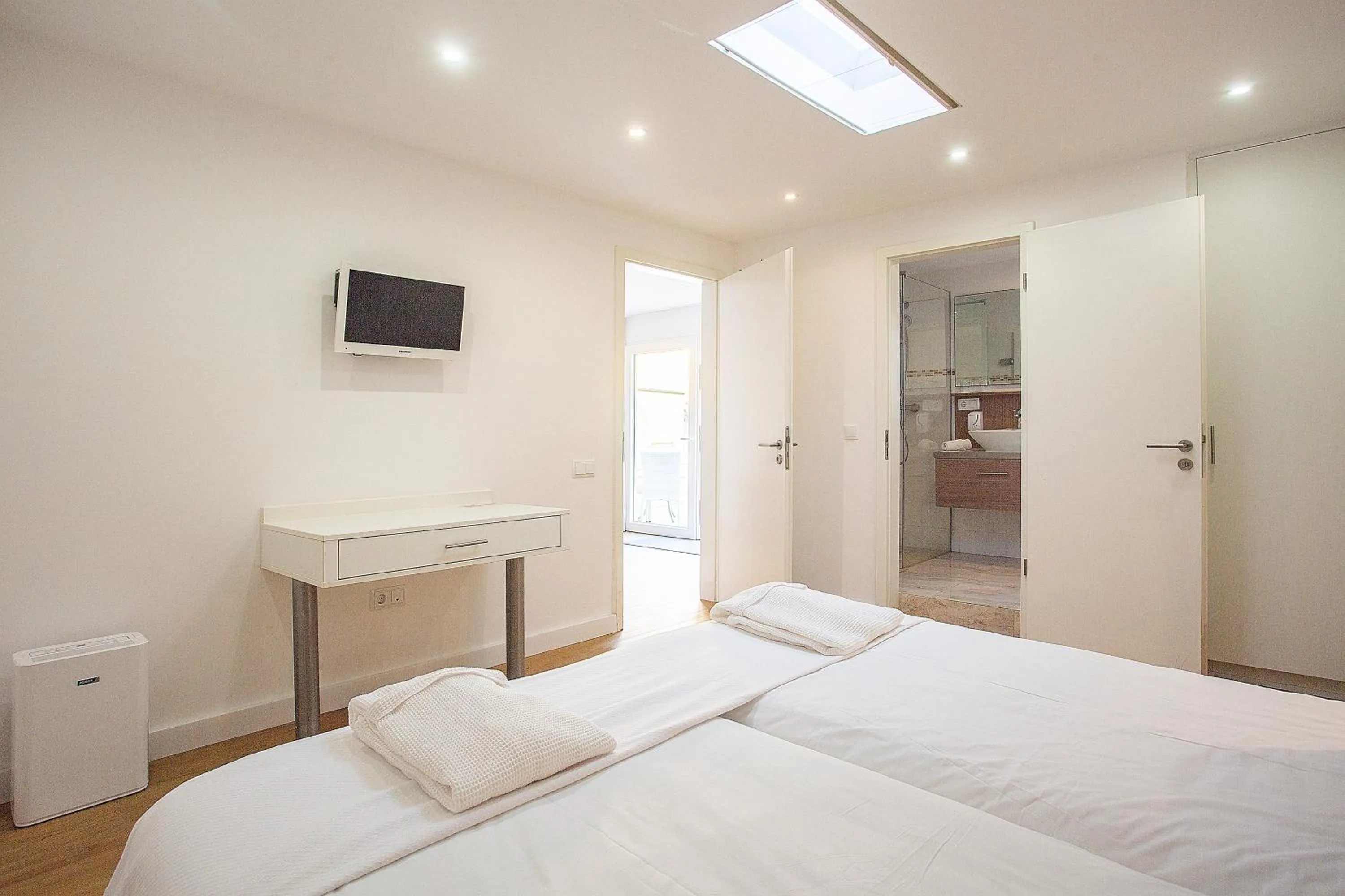 Bed in Hotel Cupidor