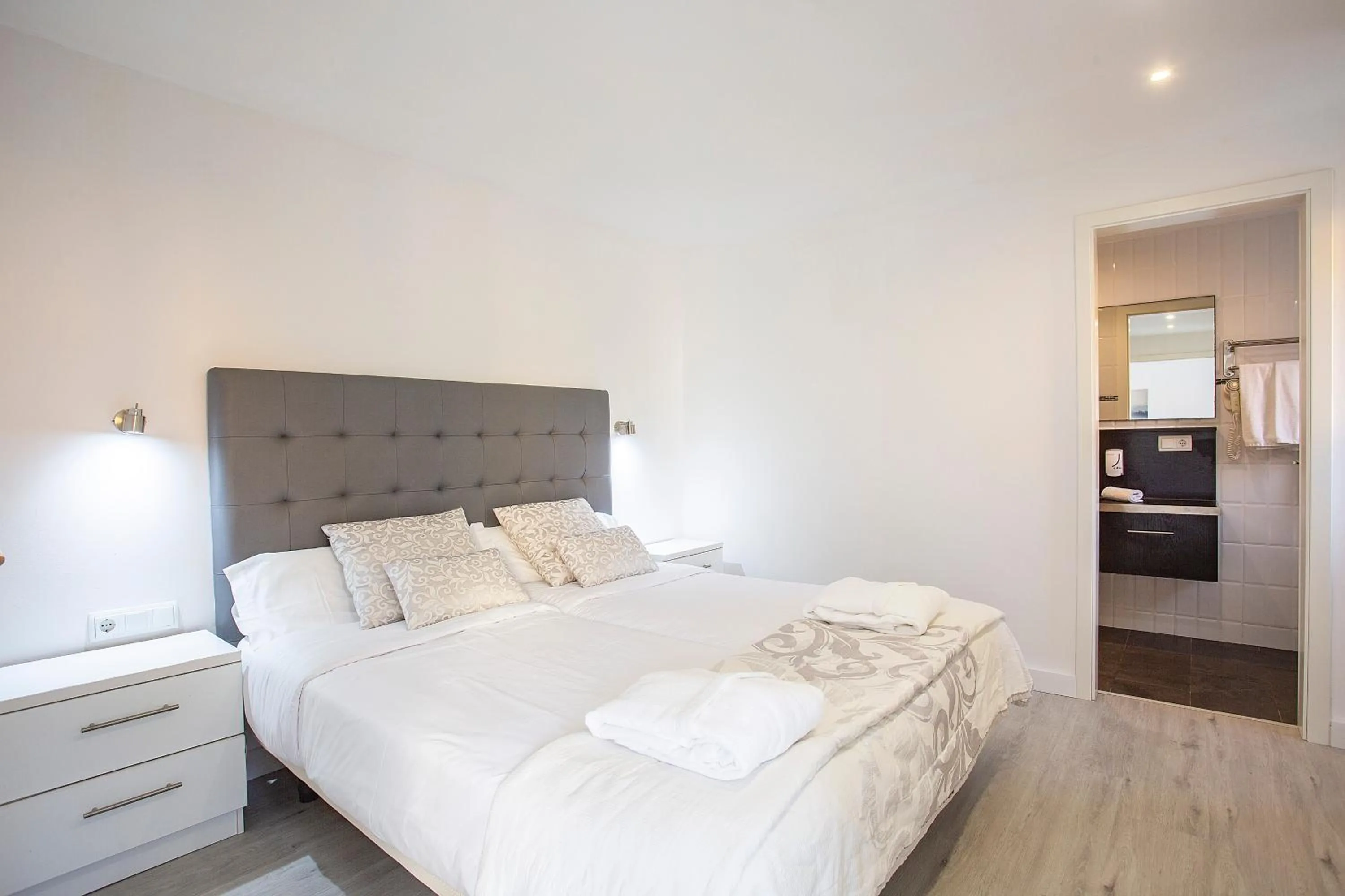 Bed in Hotel Cupidor