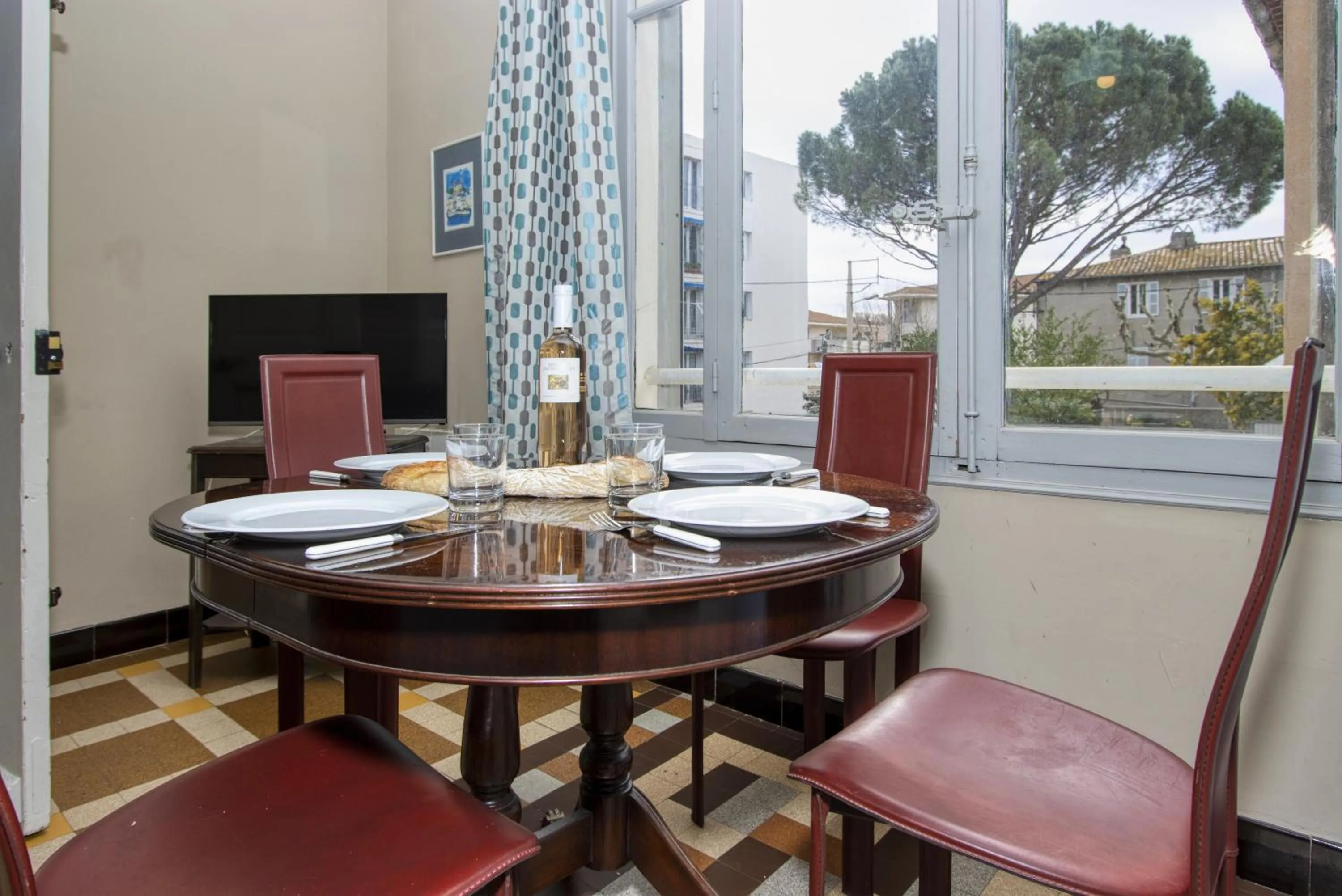 Dining area in Villa Maredda