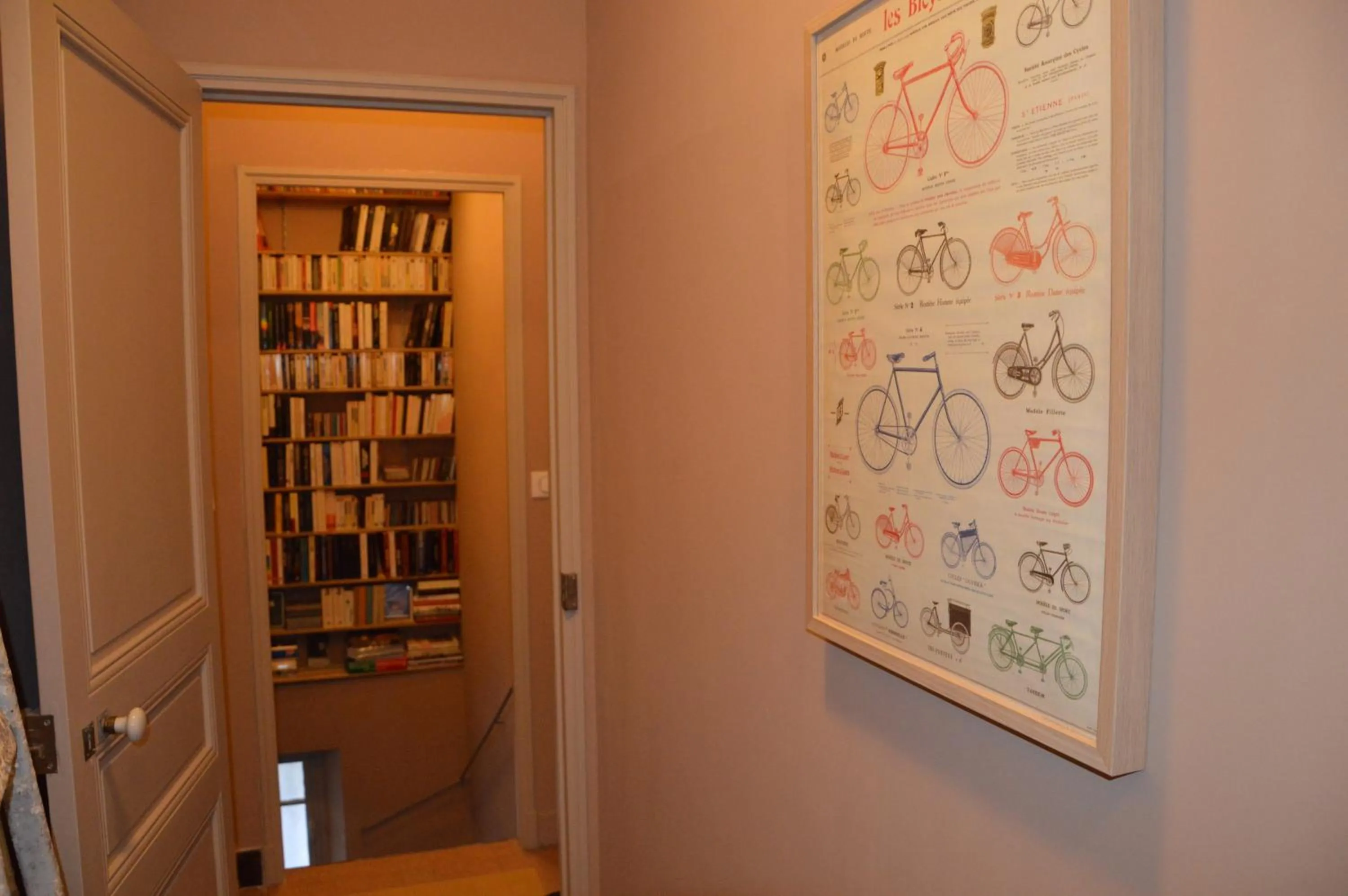 Library in Villa Maredda