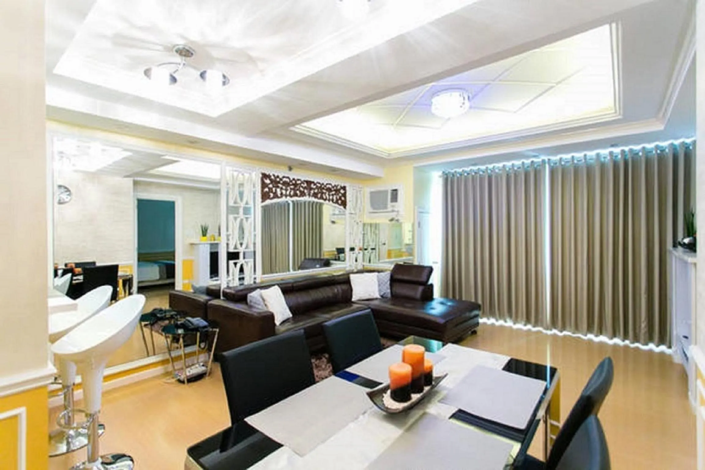 Decorative detail in Avant Apartments at The Fort