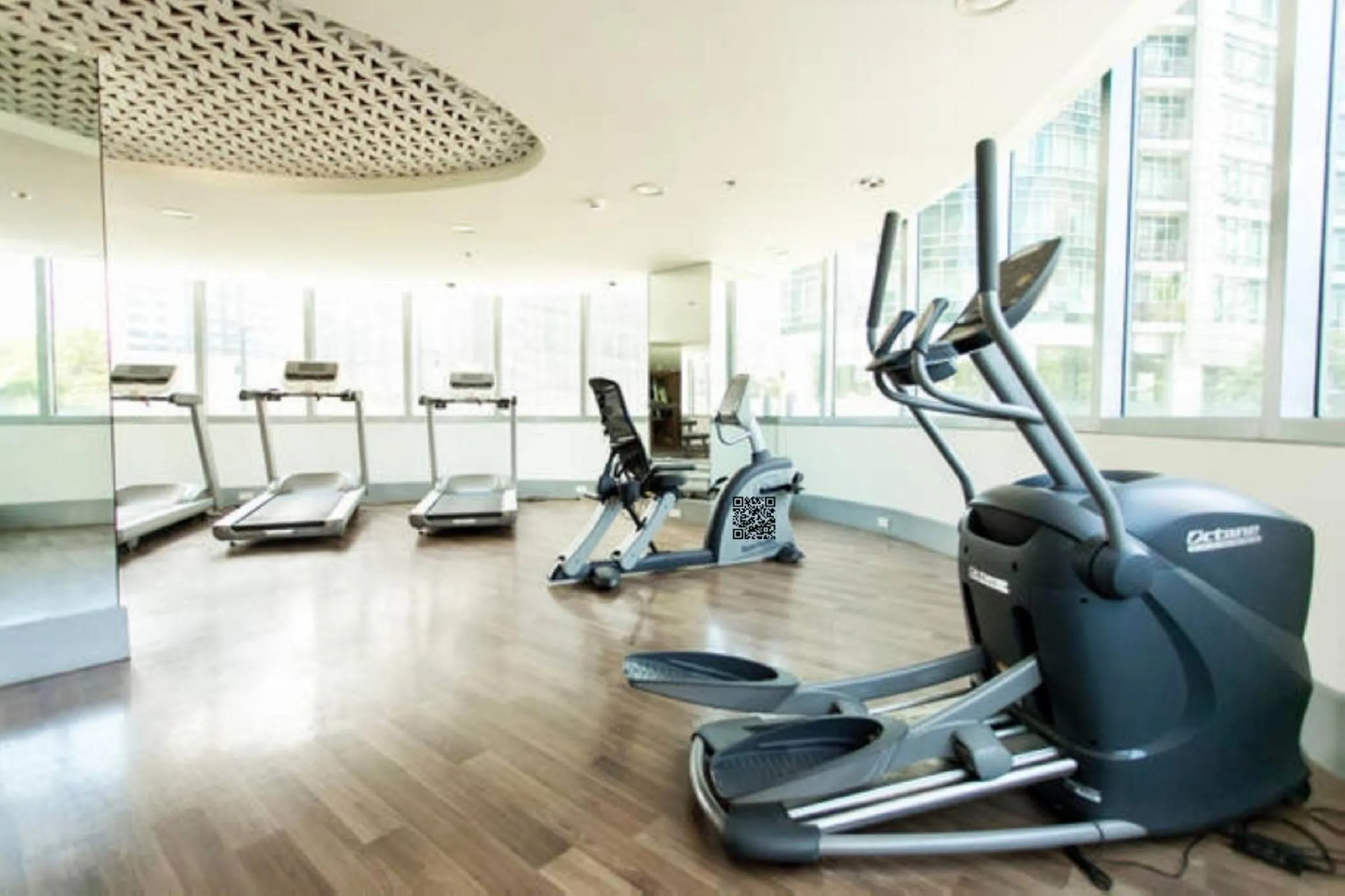 Fitness centre/facilities in Avant Apartments at The Fort