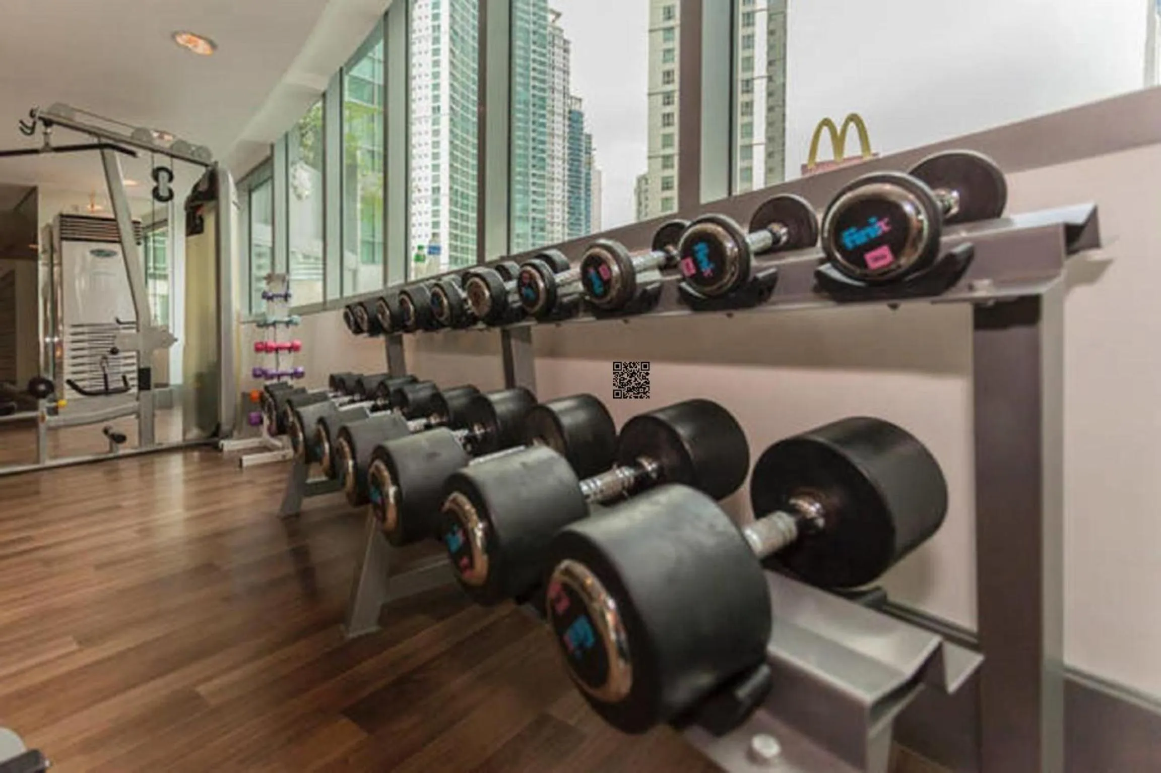Fitness centre/facilities in Avant Apartments at The Fort