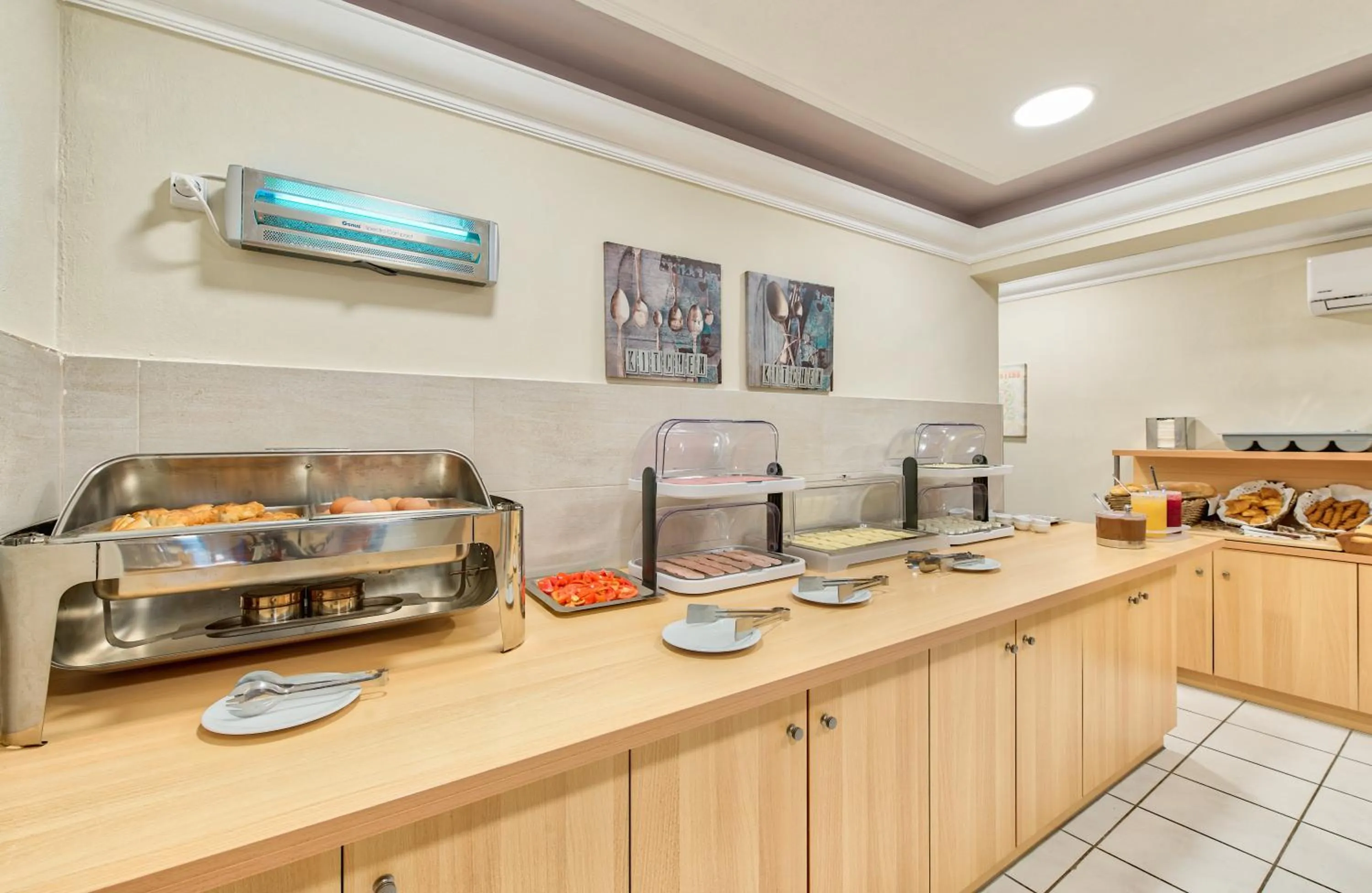 Buffet breakfast in Natalie Hotel