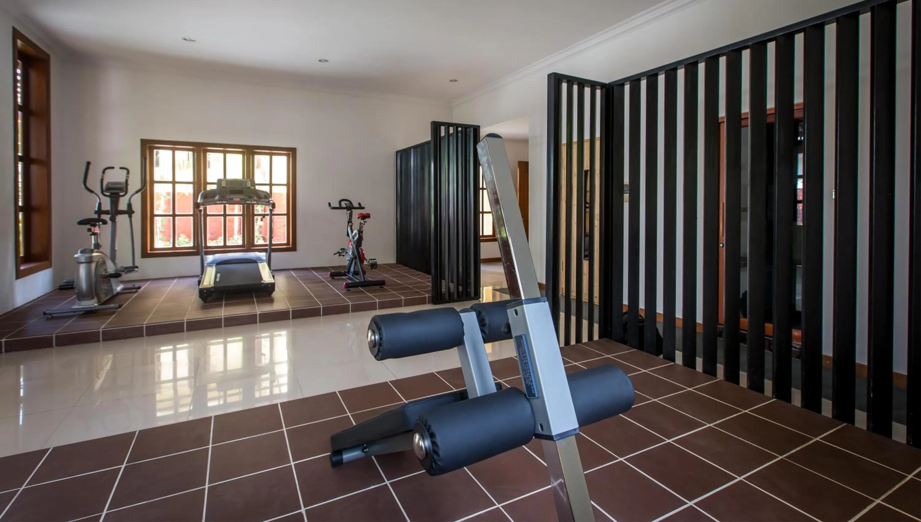 Fitness centre/facilities in La Rivière d' Angkor Resort