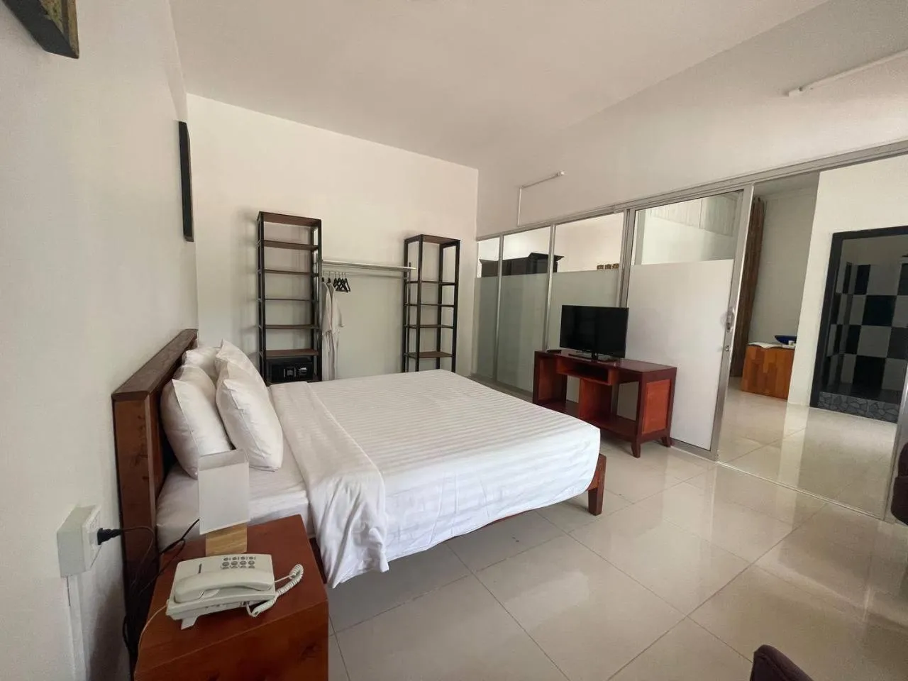 Bed in La Rivière d' Angkor Resort