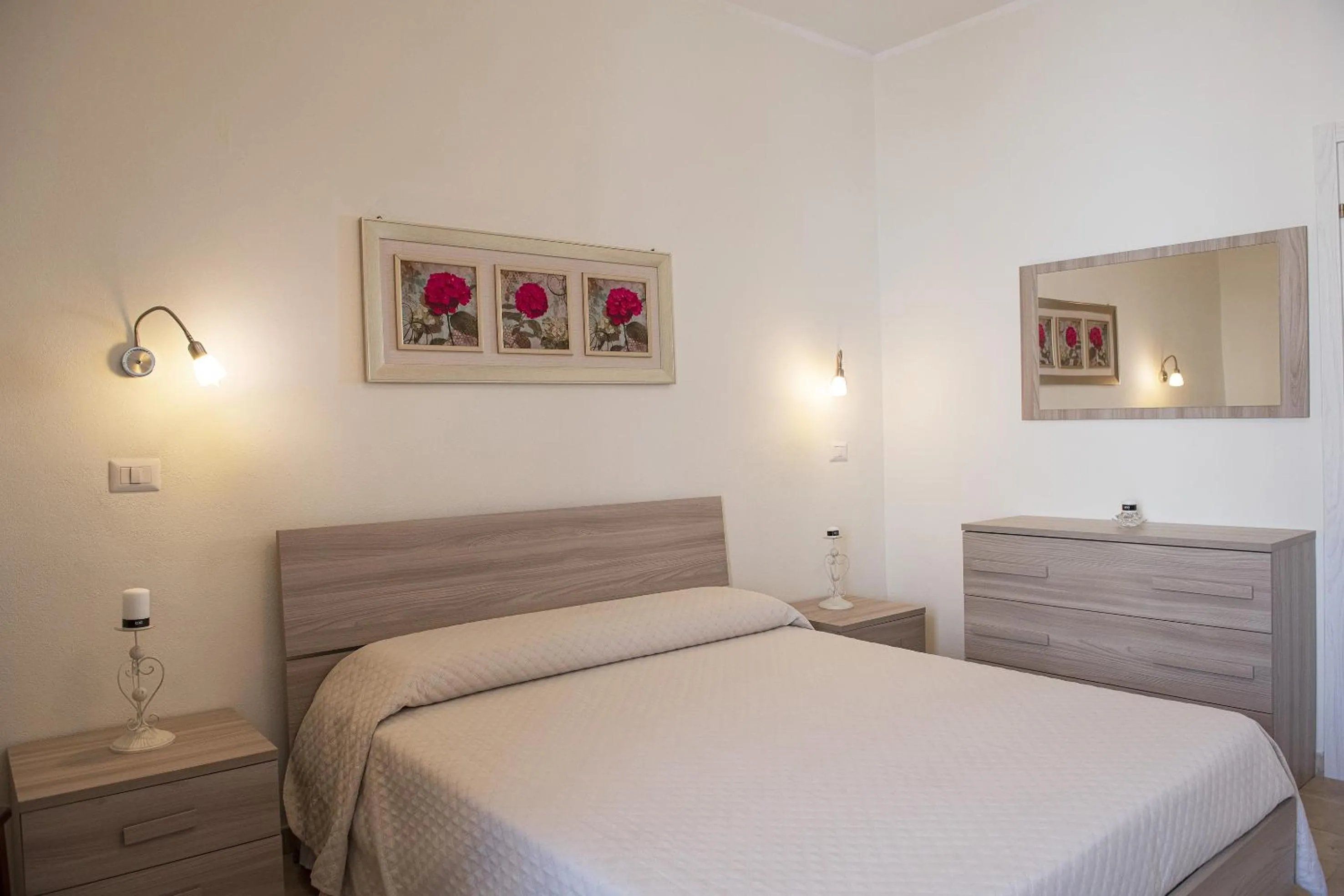 Bedroom, Bed in B&B I Gerani