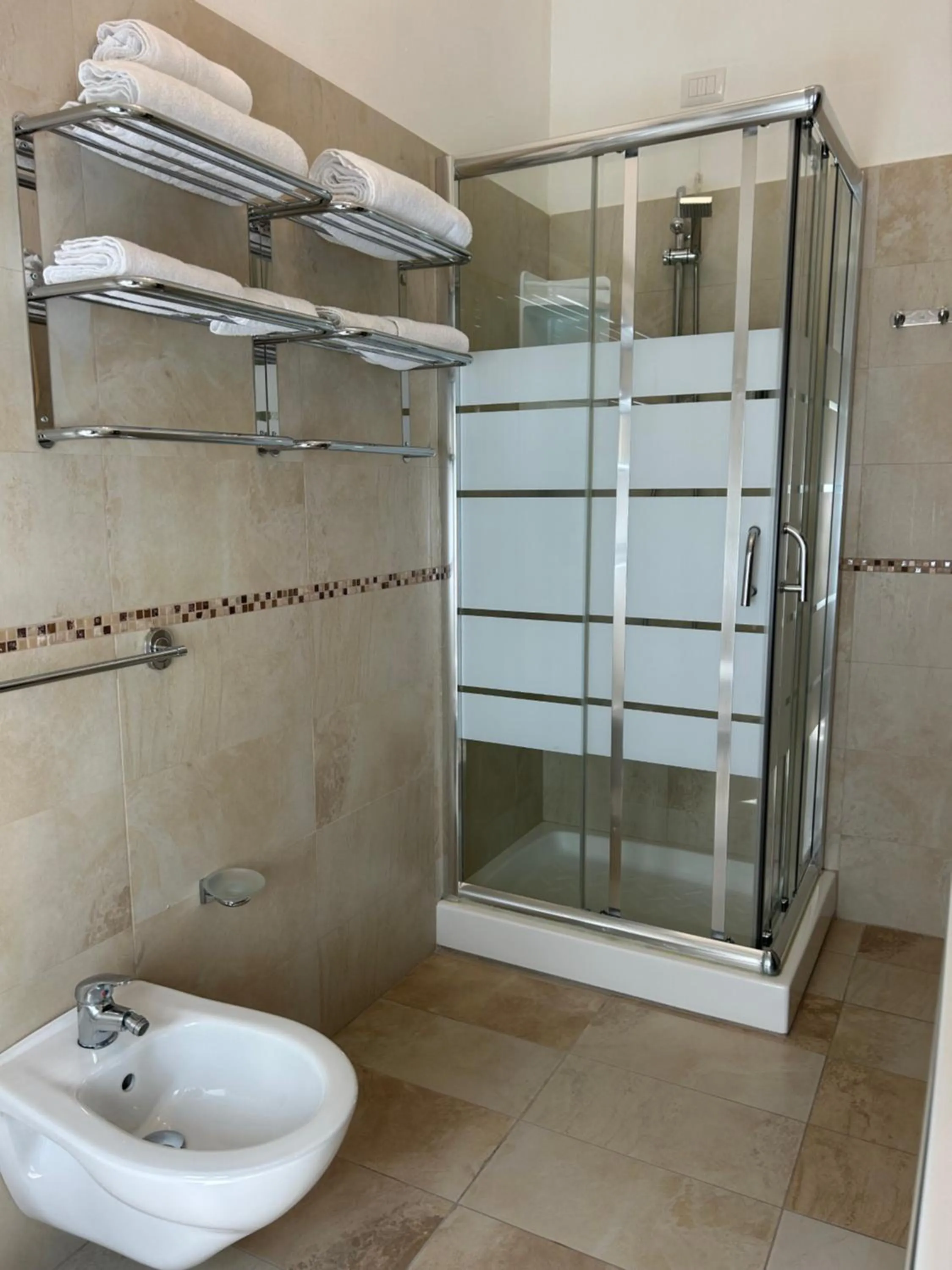 Shower in B&B I Gerani