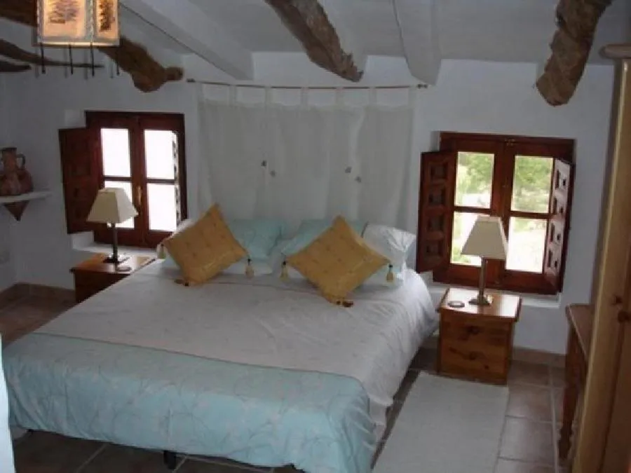 Bed in Almond Reef Casa Rural