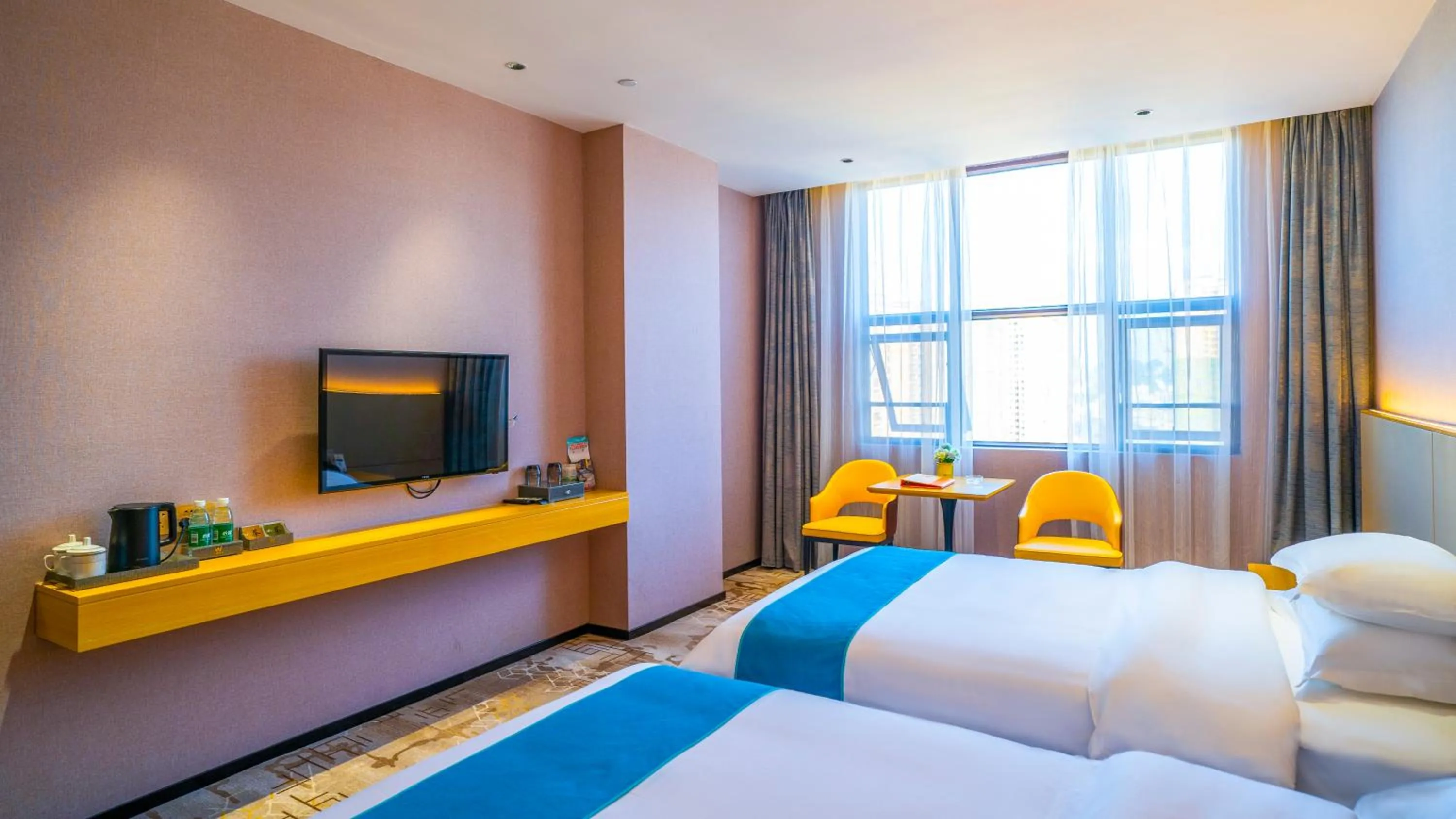 TV and multimedia, Bed in Wansheng Hotel
