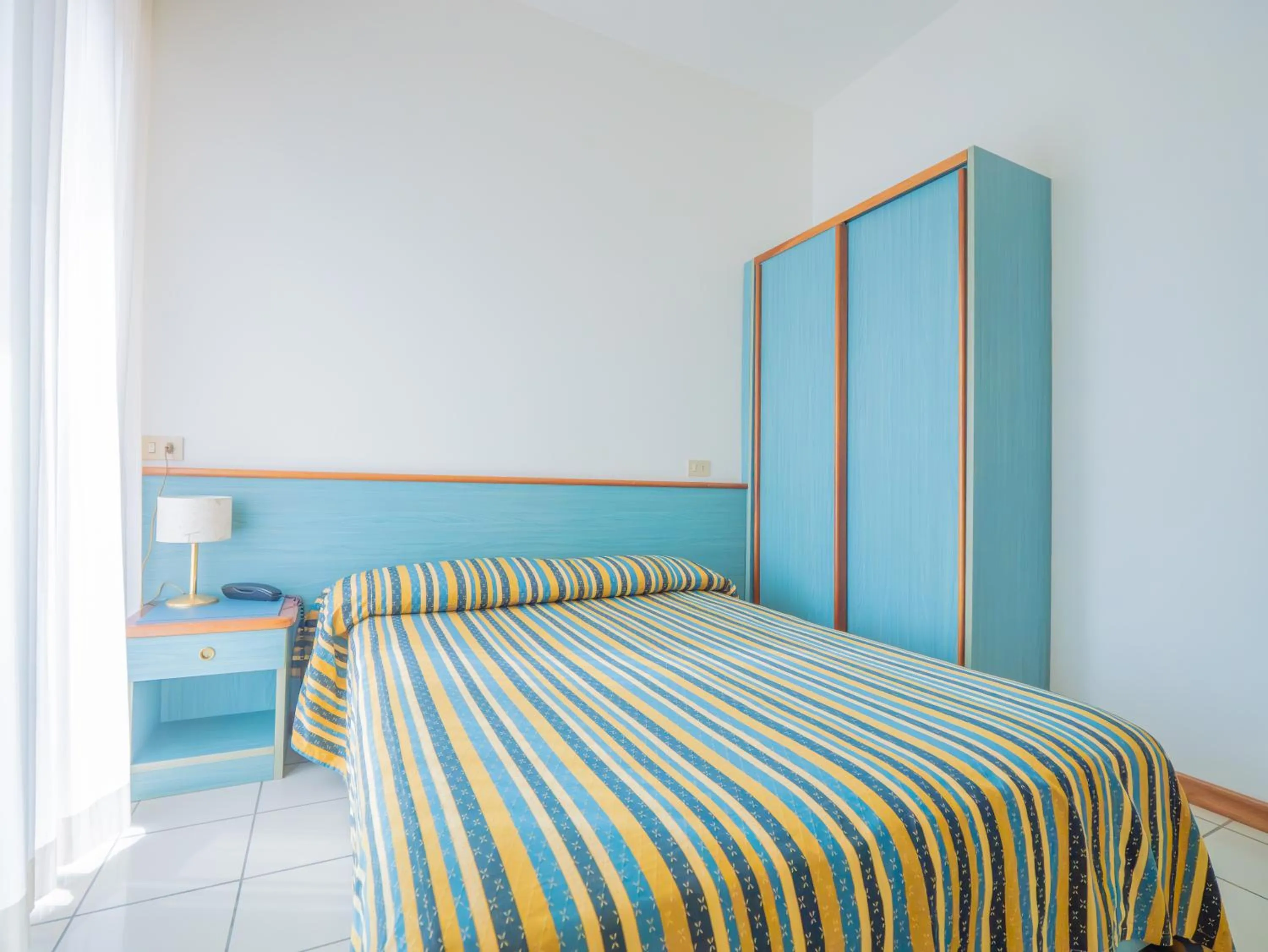 Bed in Hotel Splendid