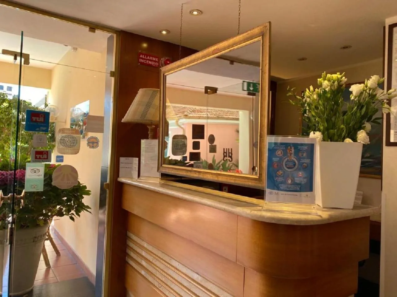 Lobby or reception in Hotel Splendid