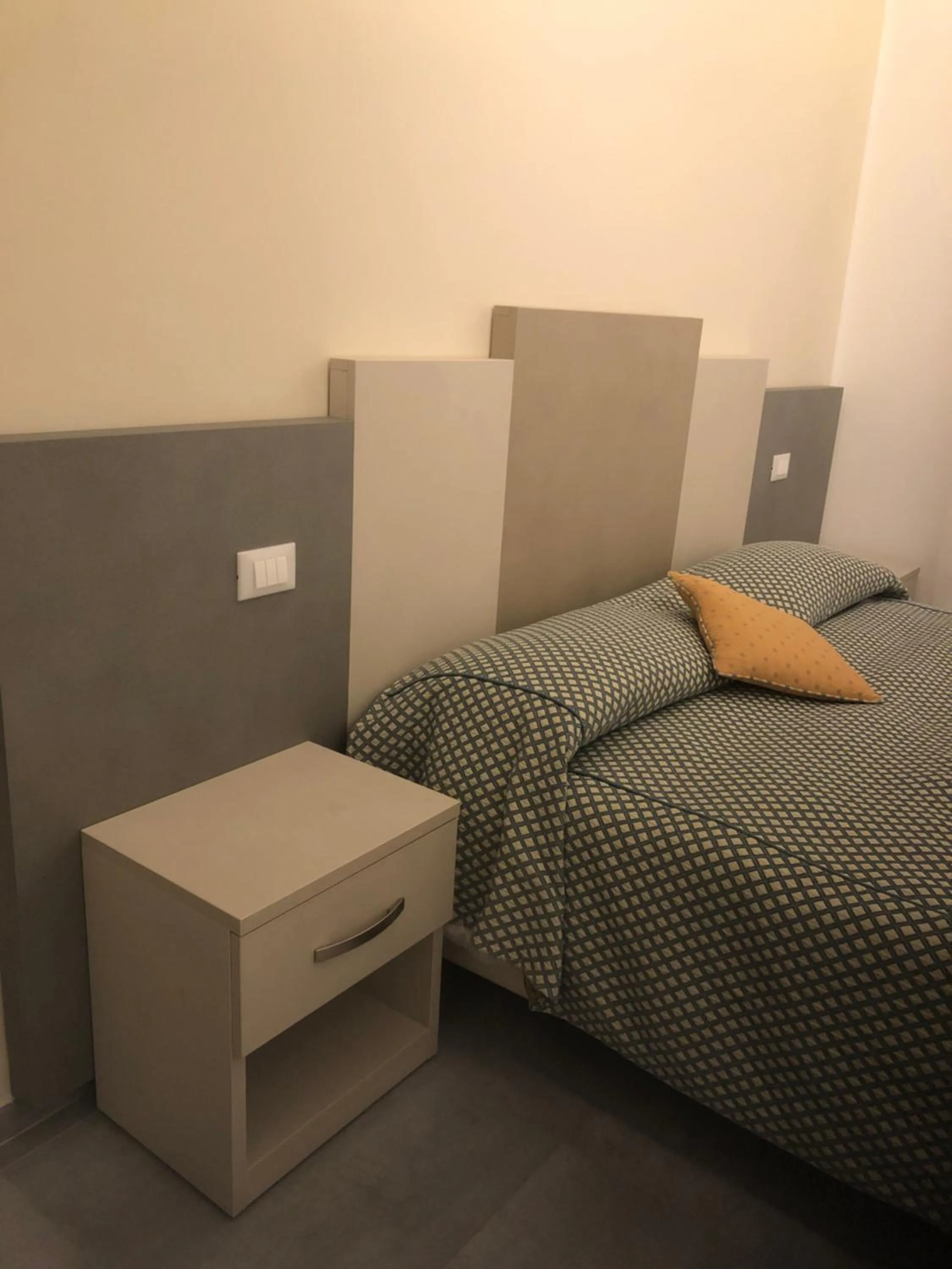 Bed in Hotel Splendid