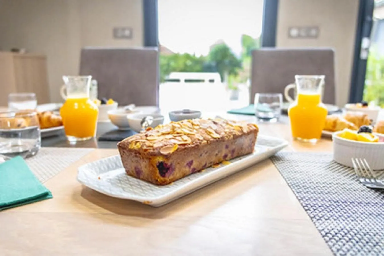 Breakfast in Ome sweet home