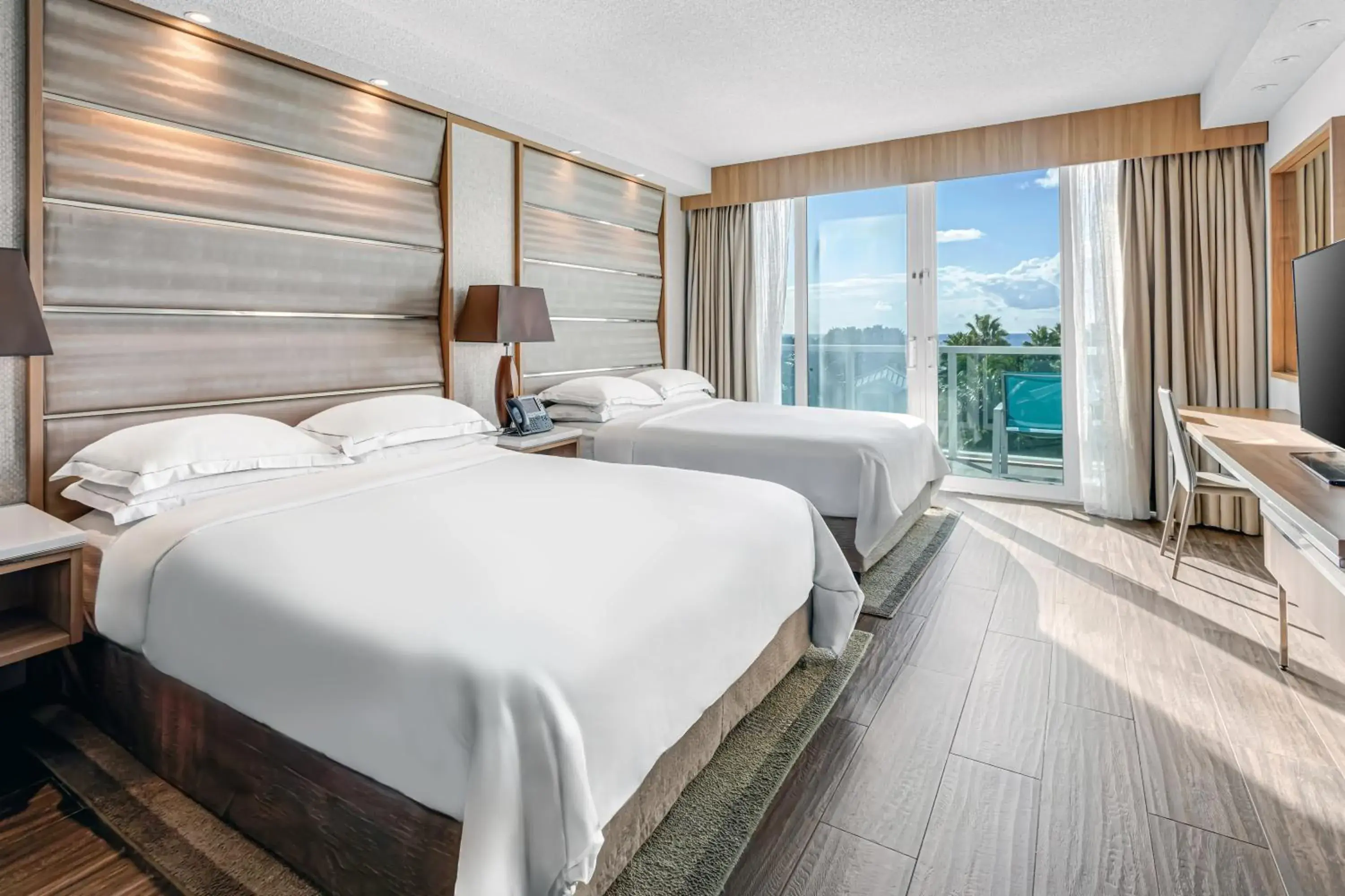 Queen Room with Two Queen Beds and Balcony in Resorts World Bimini Queen Room with Two Queen Beds and Balcony in Resorts World Bimini