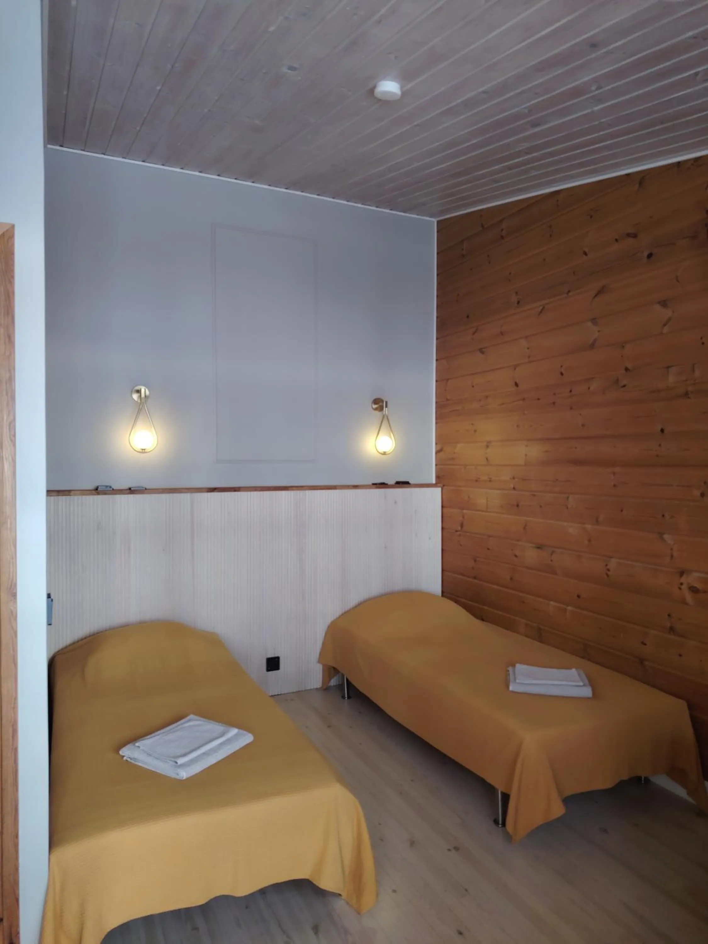 Bed in Hotelli Hirsiranta