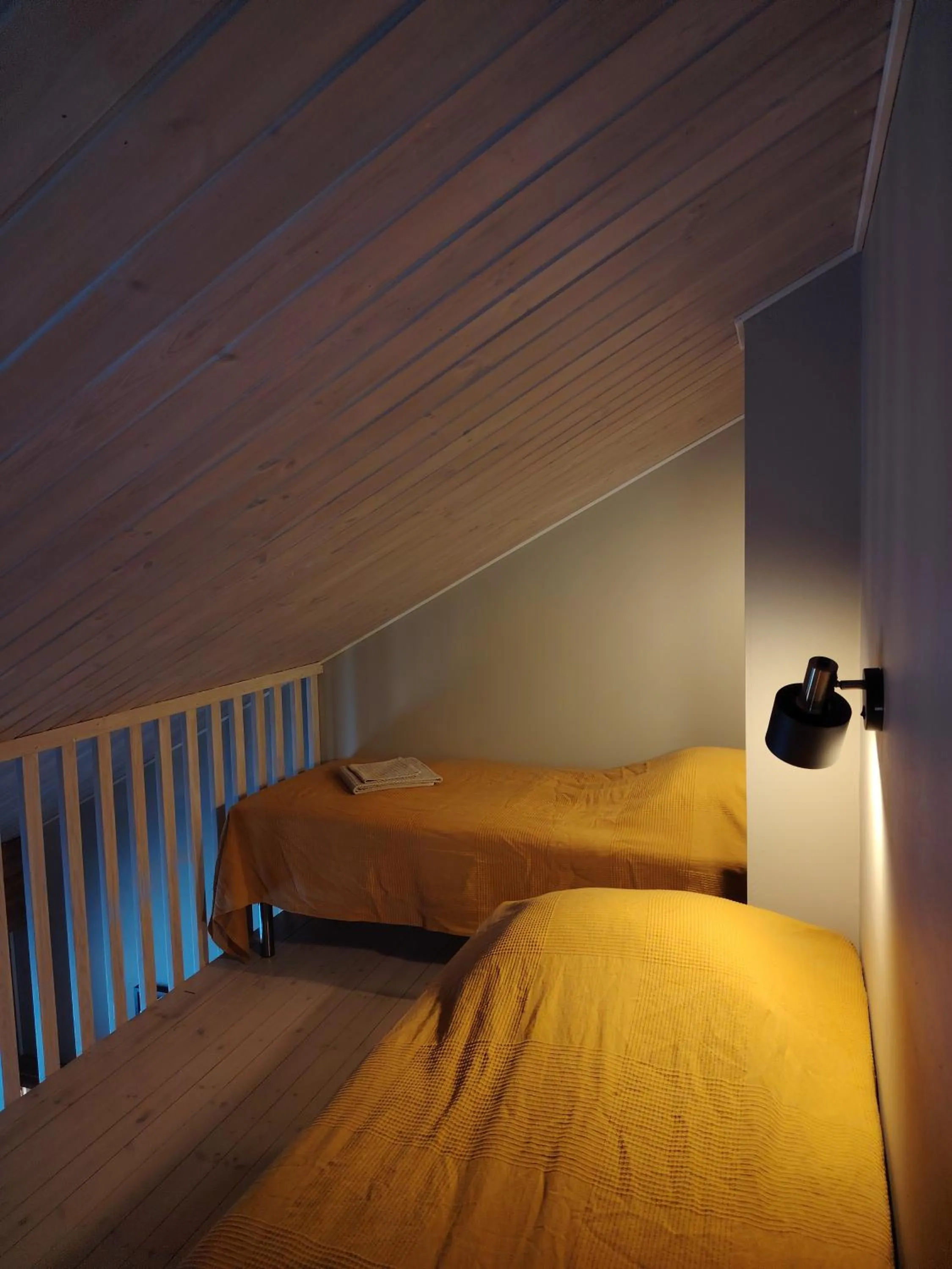 Bed in Hotelli Hirsiranta