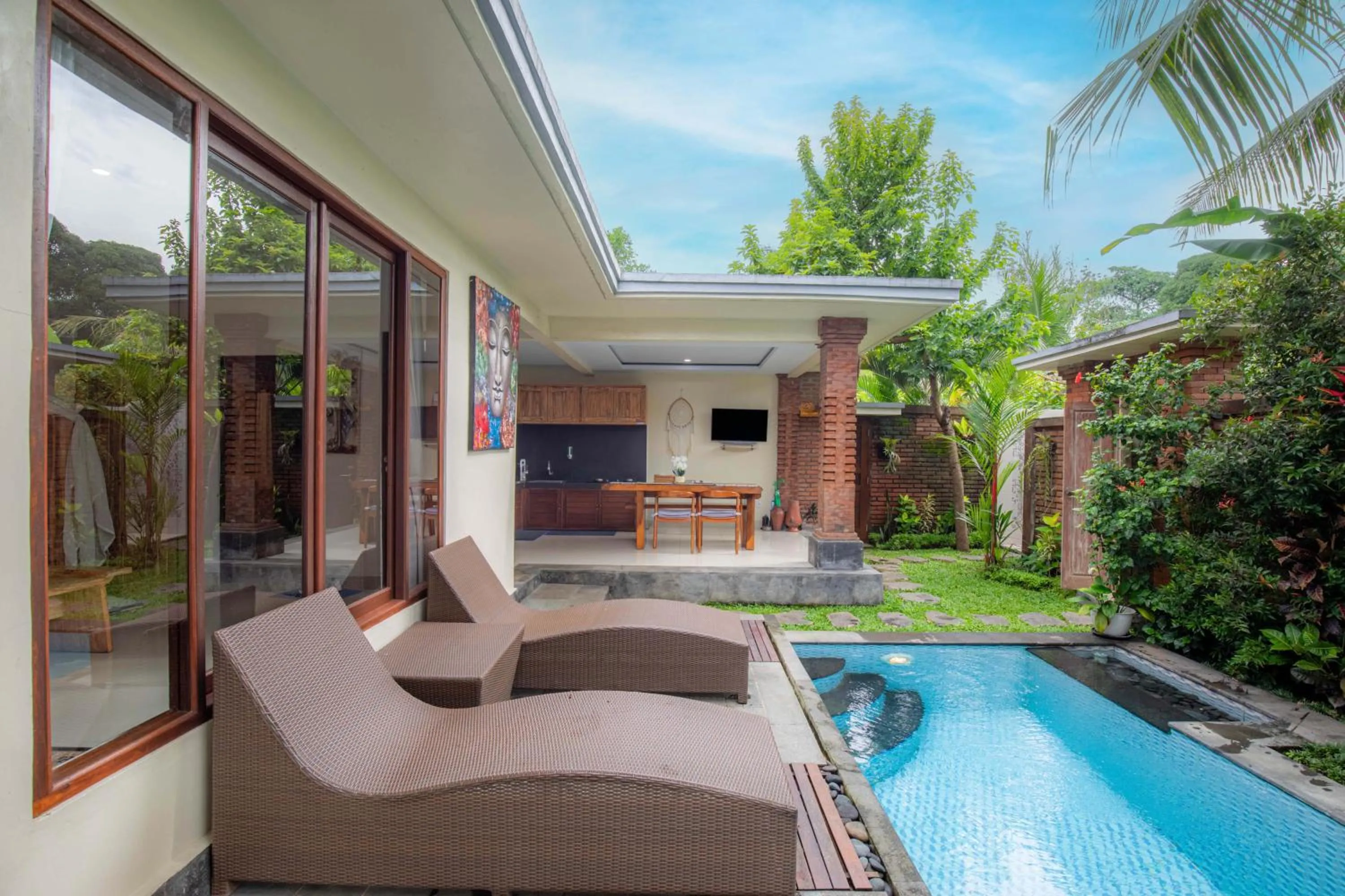 Property building in Ubud Mesari Private Pool Villa
