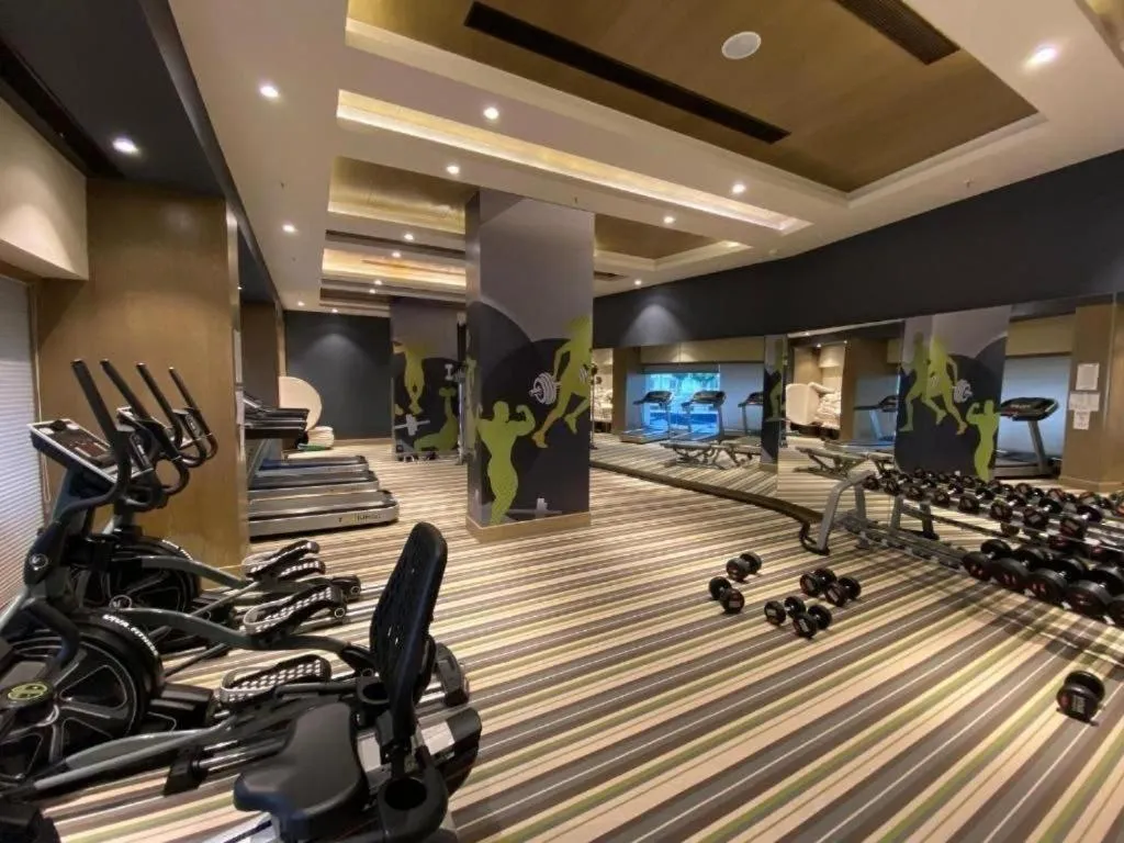 Fitness centre/facilities in Evanthe Hotels